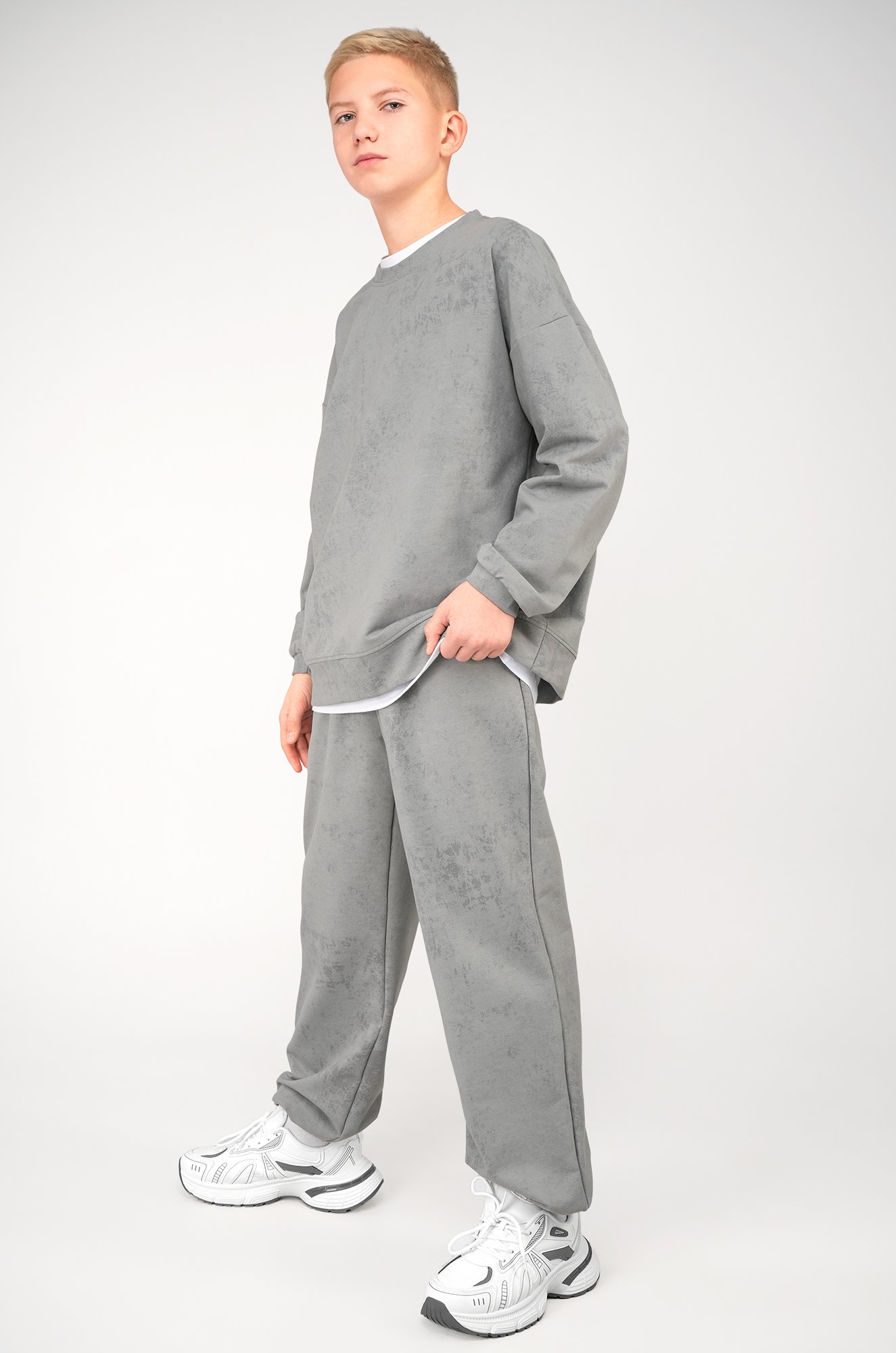 Костюм для мальчика из футера Happyfox