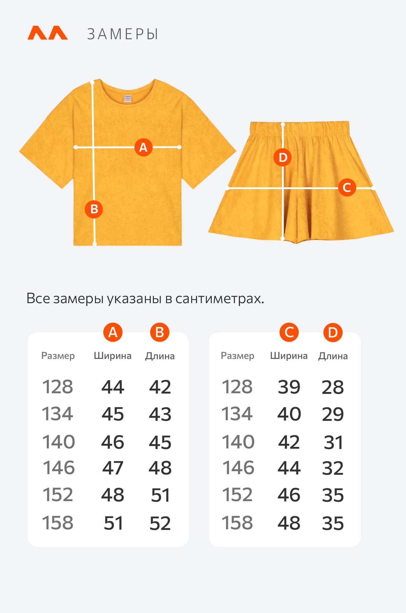 Летний костюм для девочки Happyfox