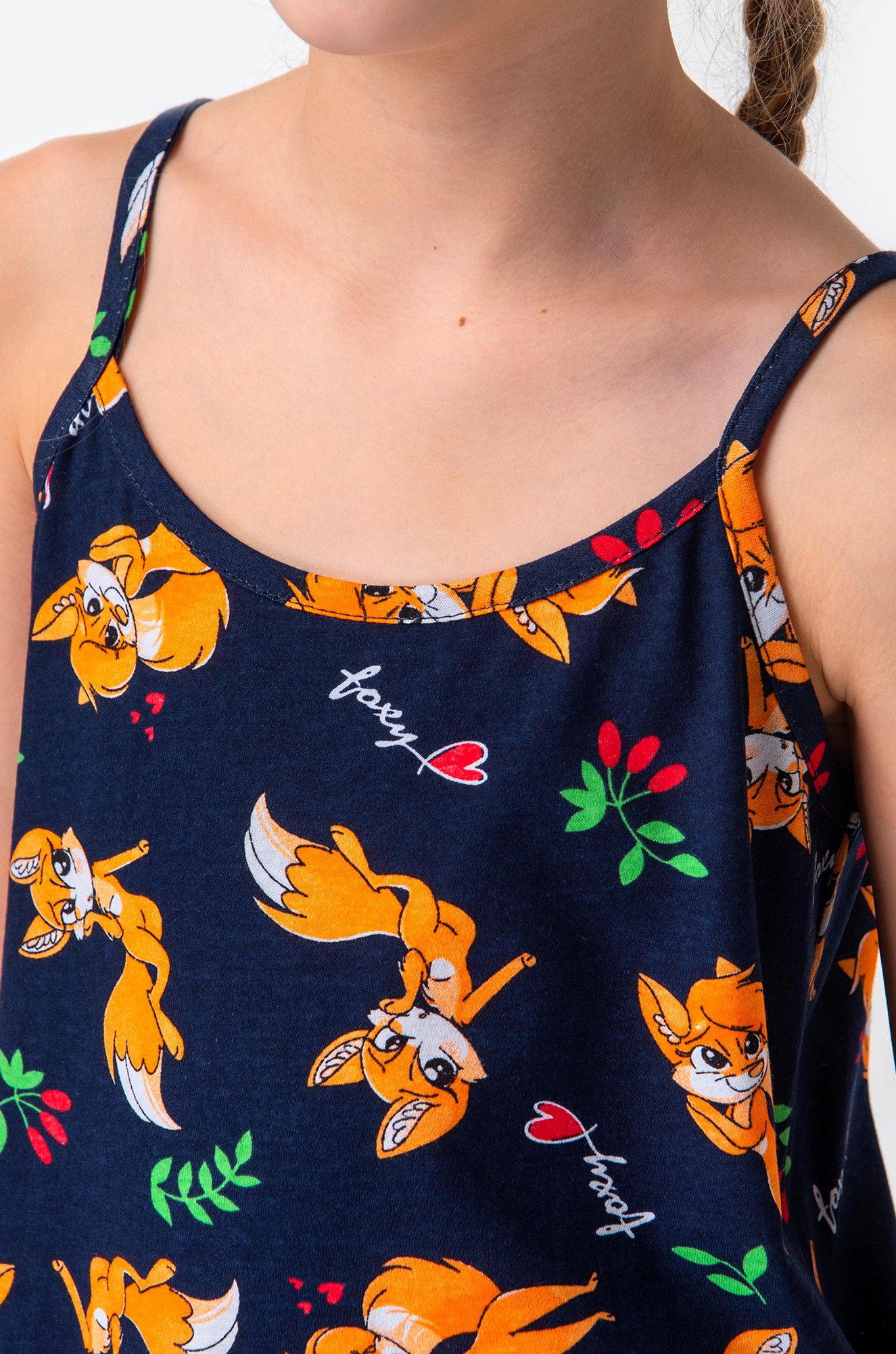 Сорочка для девочки Happy Fox
