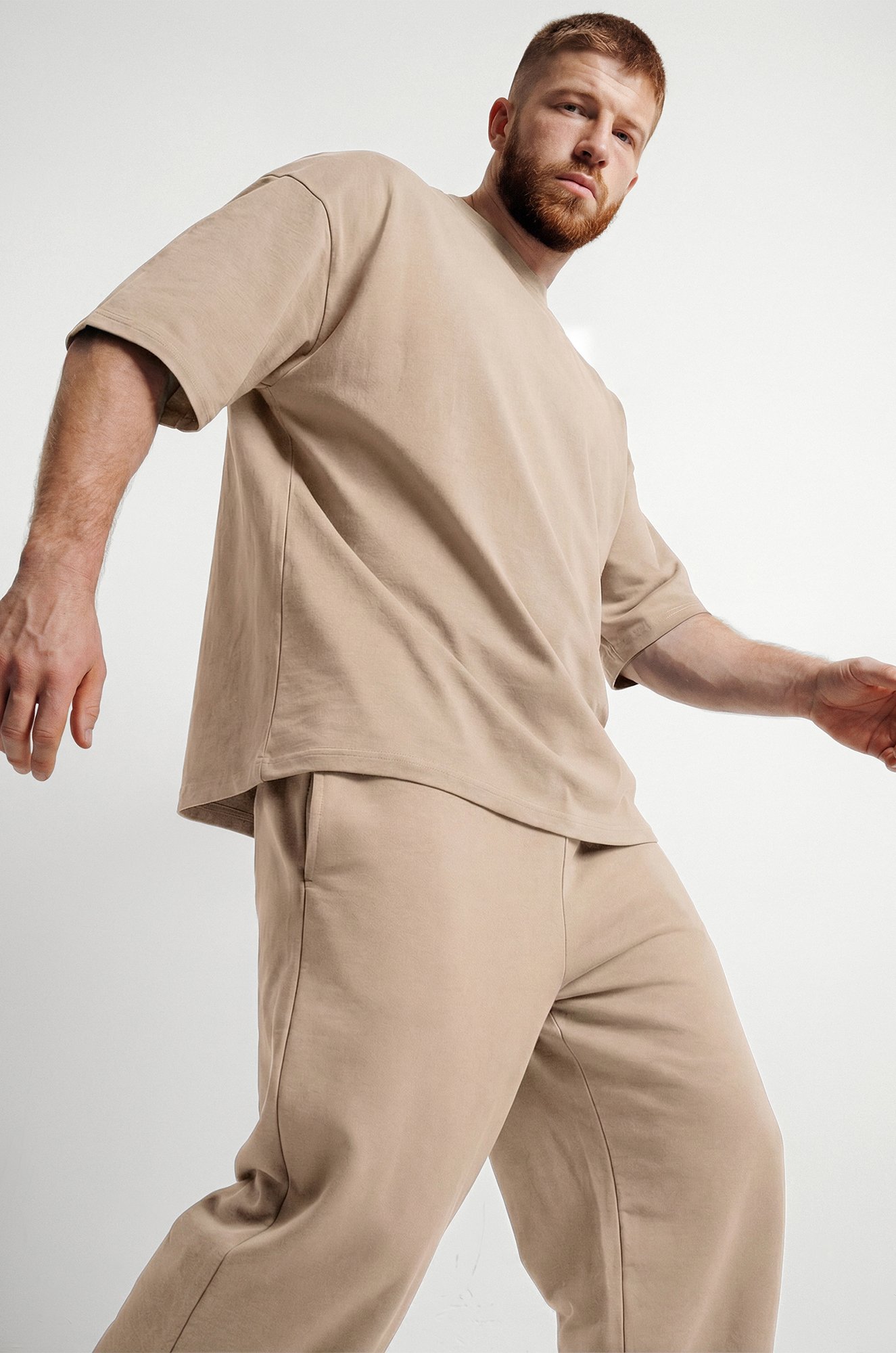 Мужской костюм из футера с брюками Happyfox