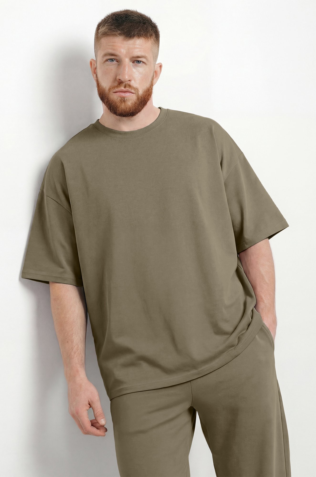 Мужской костюм из футера с брюками Happyfox