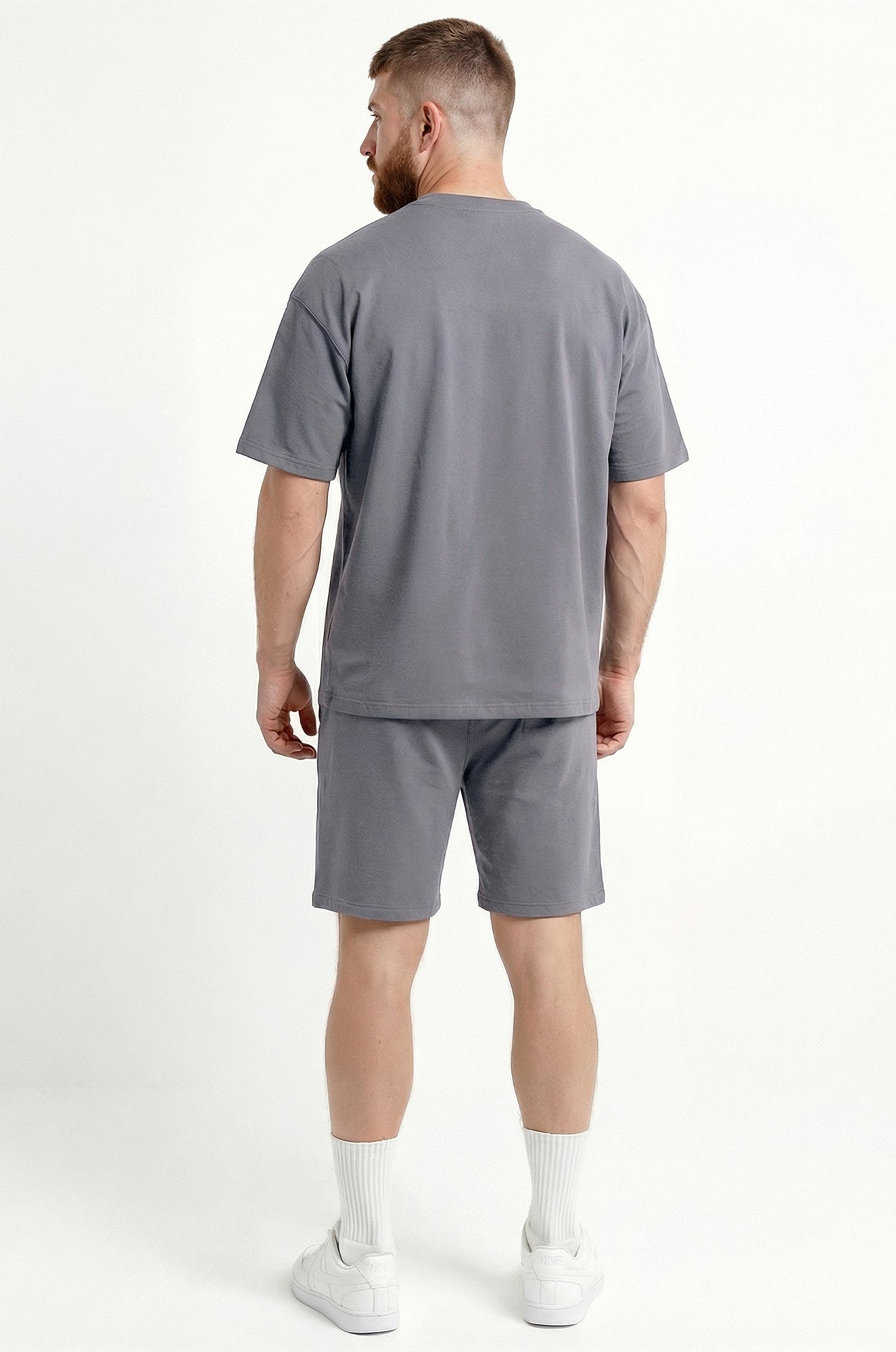 Мужской костюм из футера с шортами Happyfox