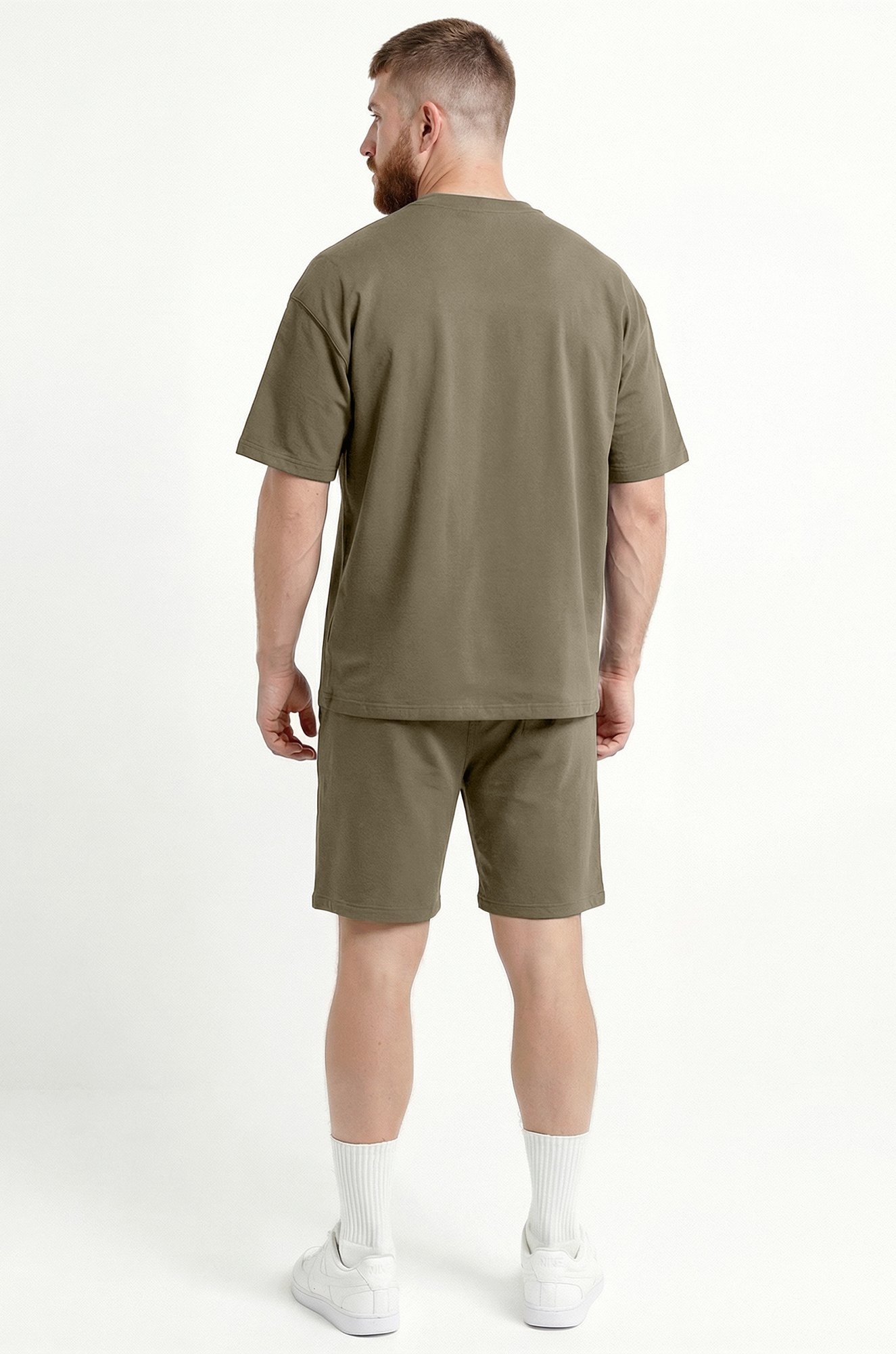 Мужской костюм из футера с шортами Happyfox