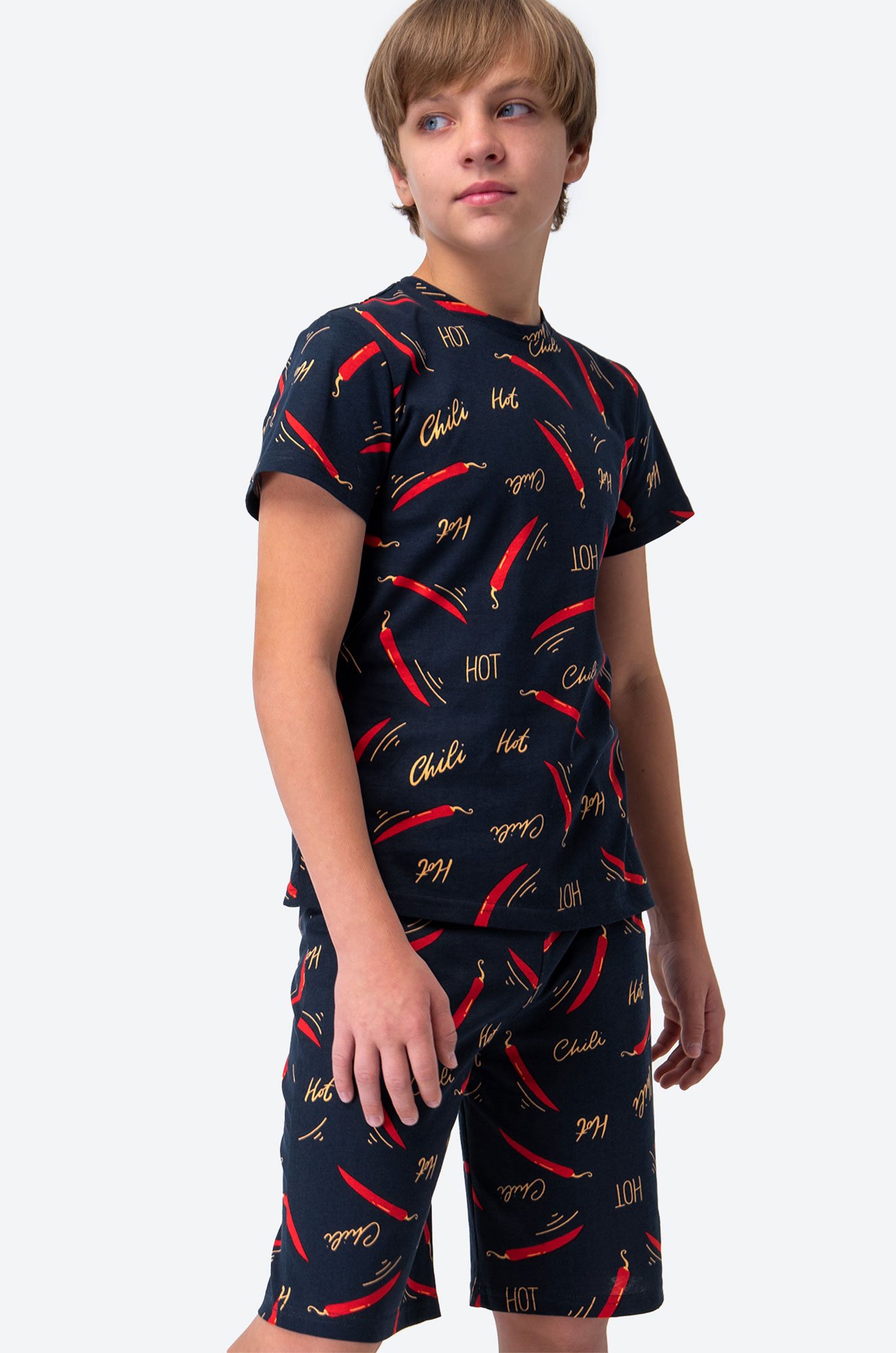 
Хлопковый костюм для мальчика Happyfox