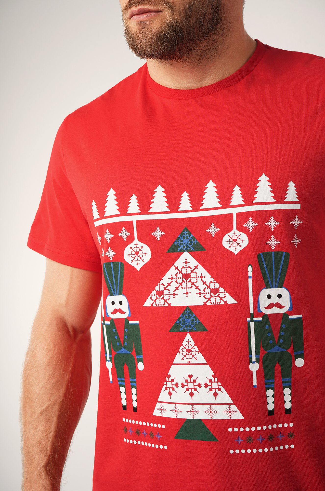 Мужская новогодняя пижама Happyfox