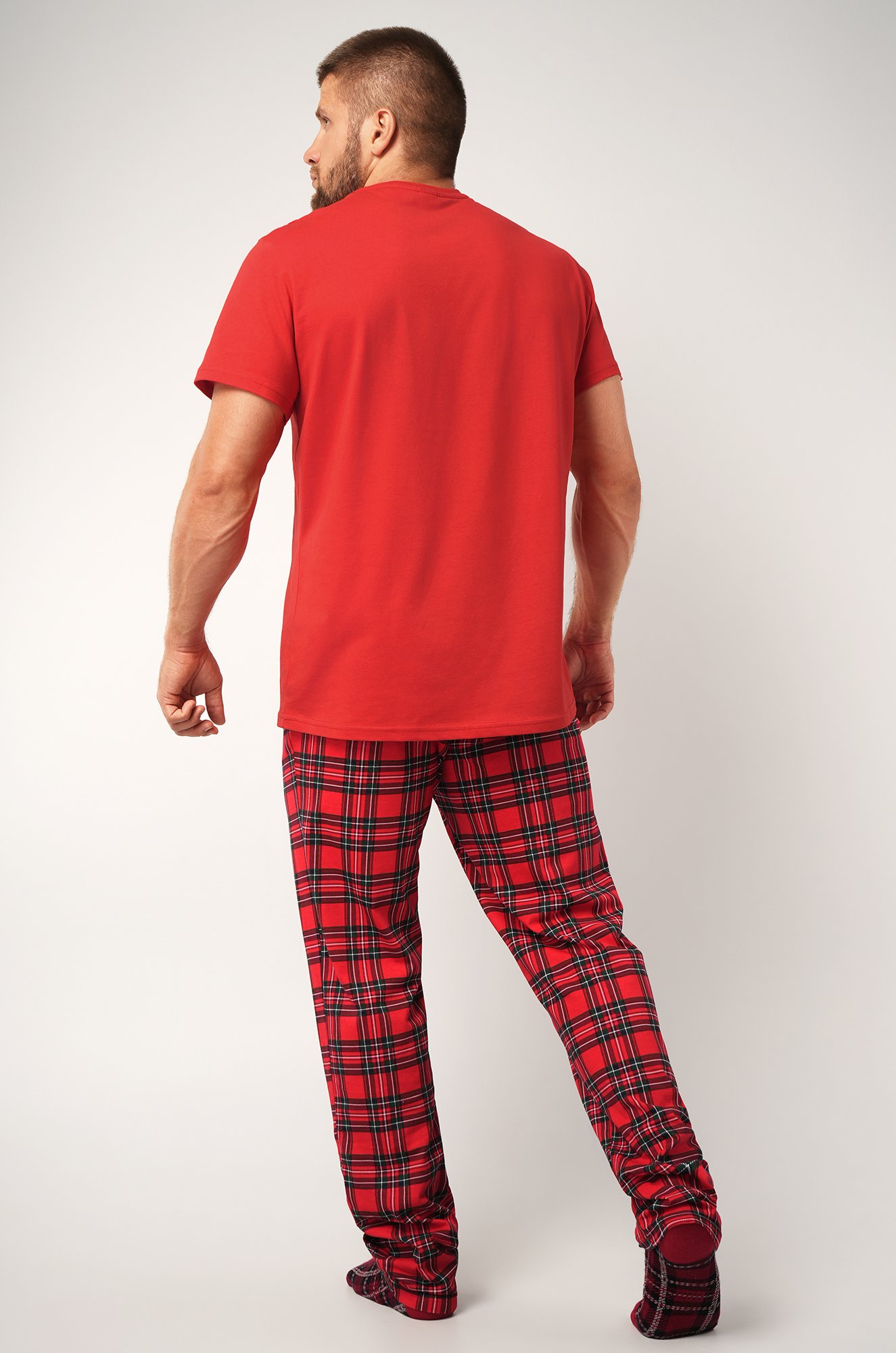 Мужская новогодняя пижама Happyfox