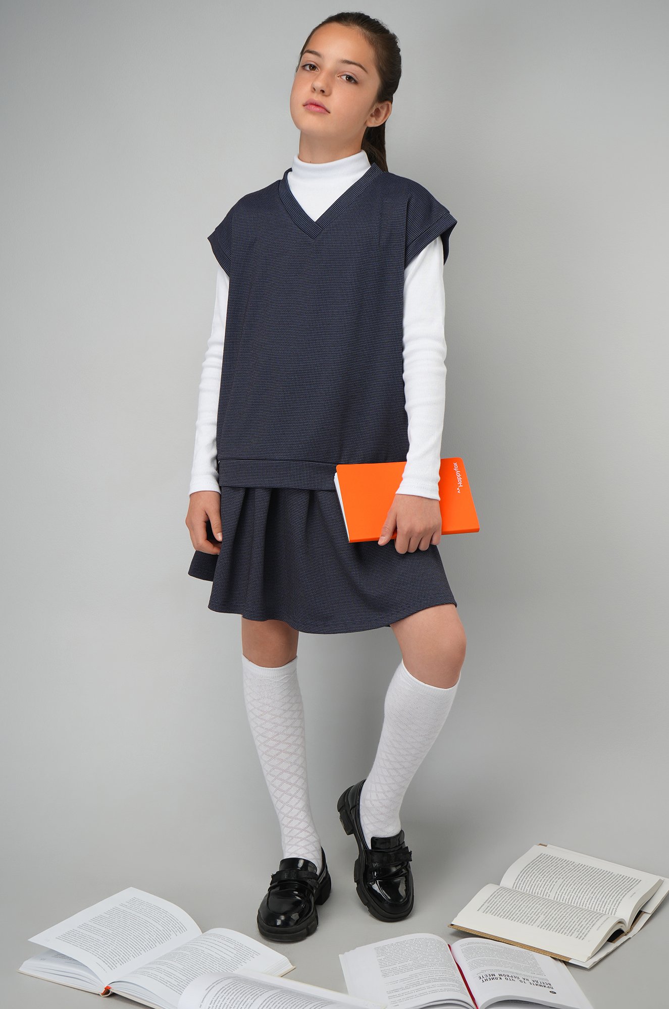 Школьный костюм для девочки Happyfox