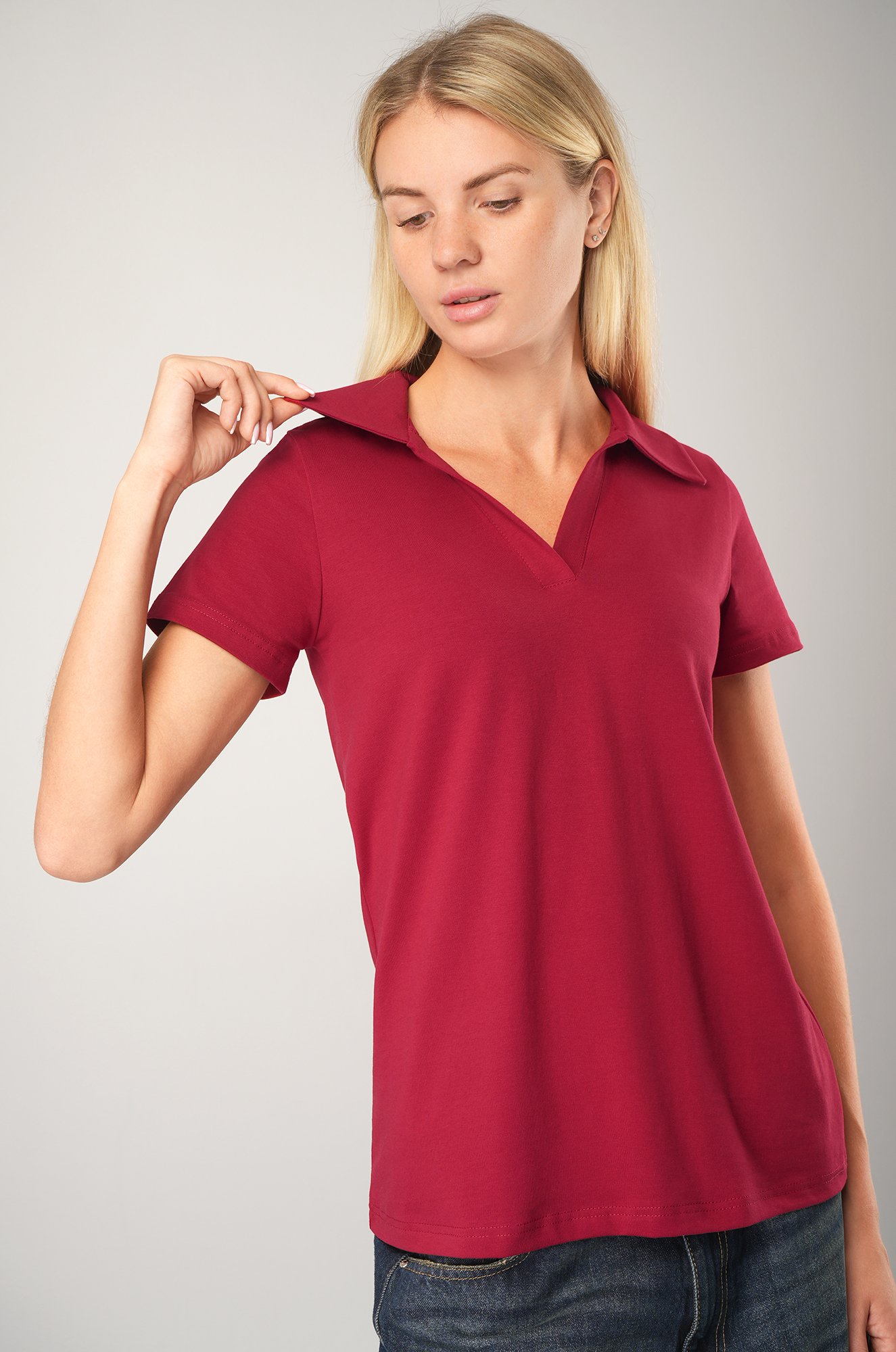 Женская футболка - поло Happyfox