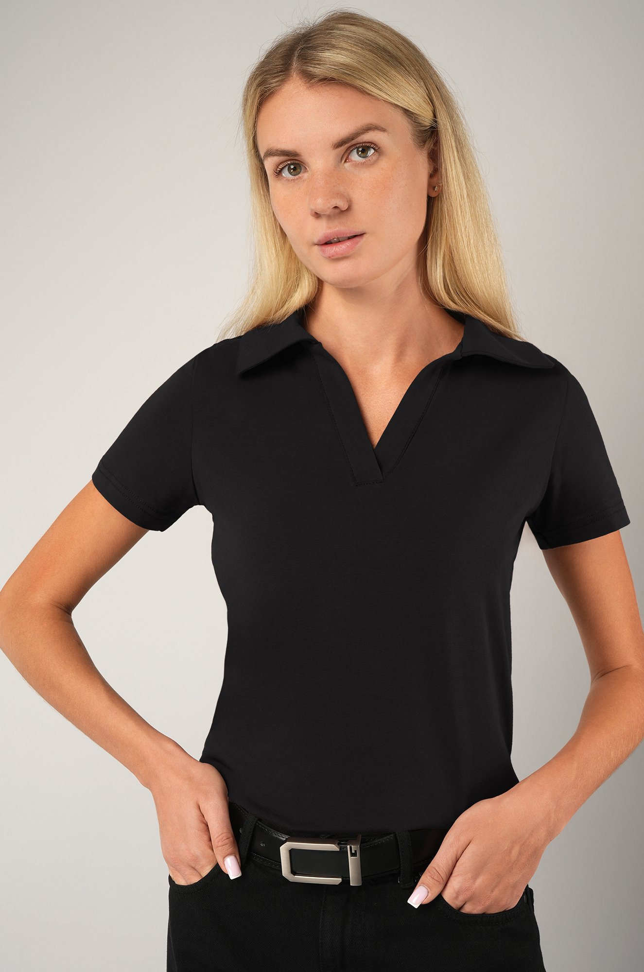 Женская футболка - поло Happyfox