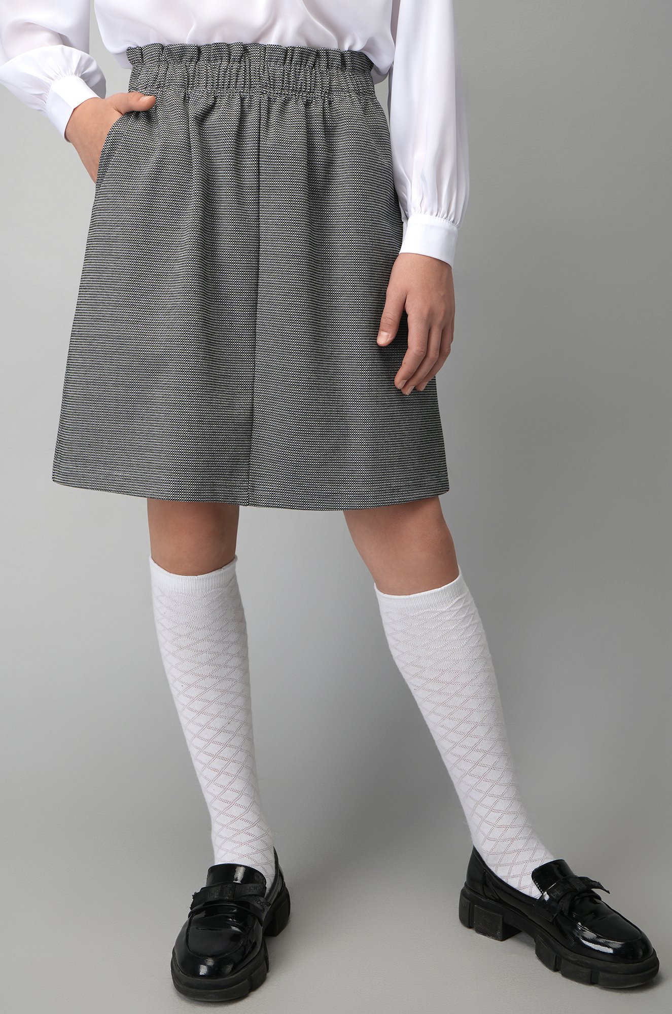 Школьная юбка для девочки Happyfox