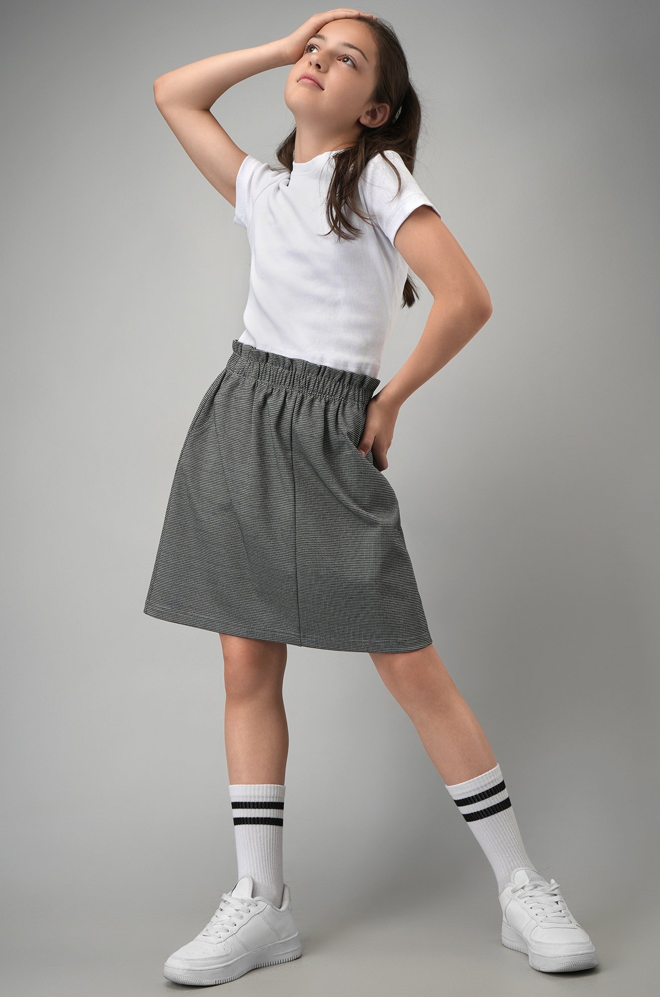 Школьная юбка для девочки Happyfox