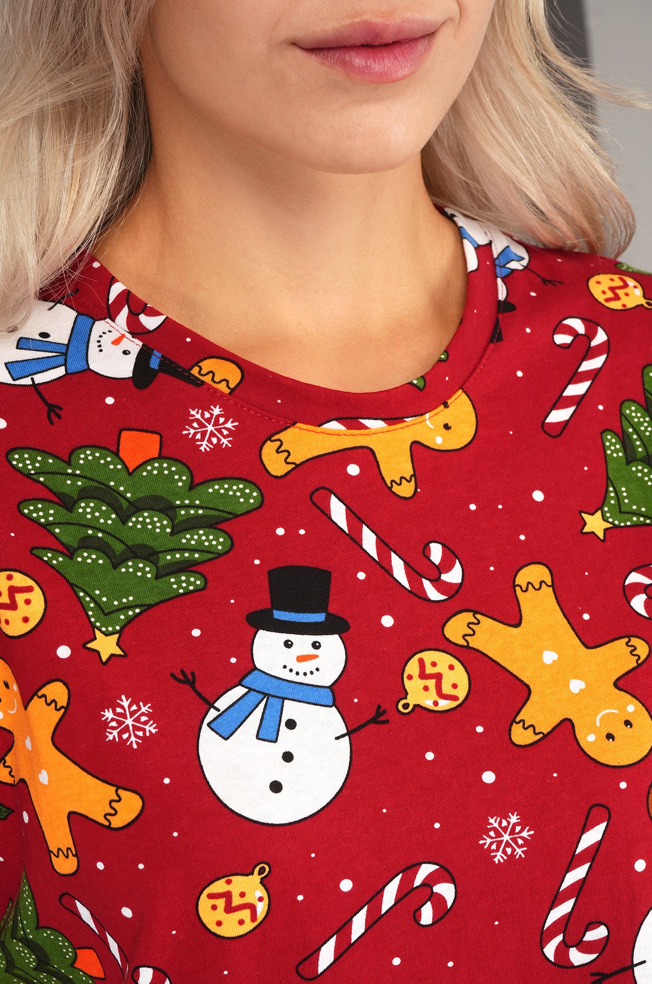 Женская новогодняя пижама Happyfox