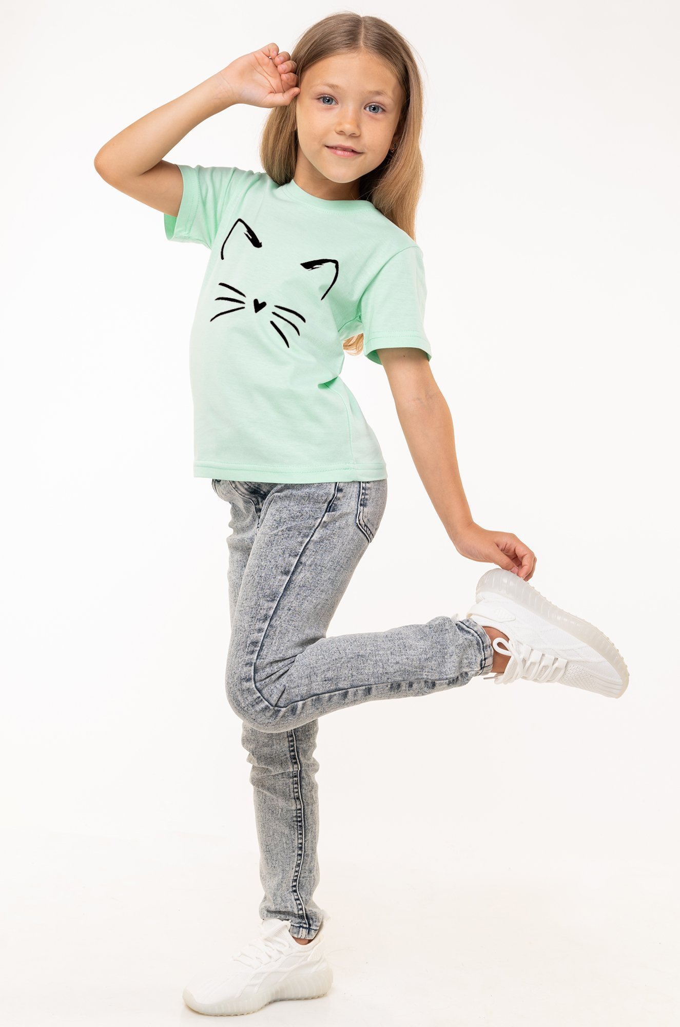 Набор футболок для девочки 3 шт Happyfox