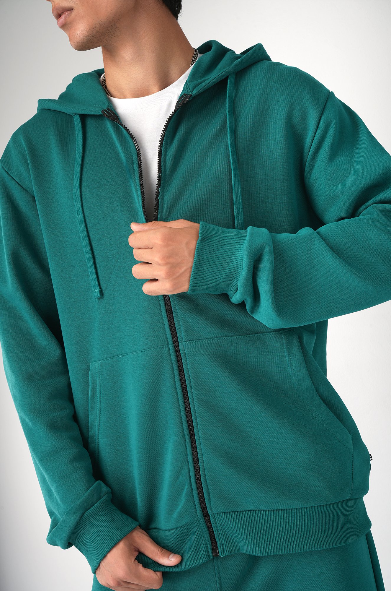 Мужской спортивный костюм из футера трехнитки Happyfox