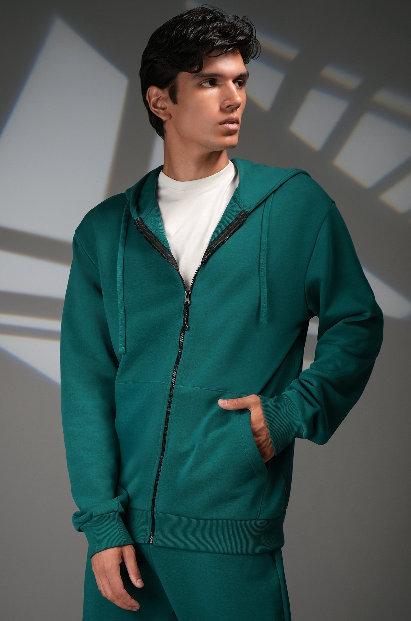 Мужской спортивный костюм из футера трехнитки Happyfox