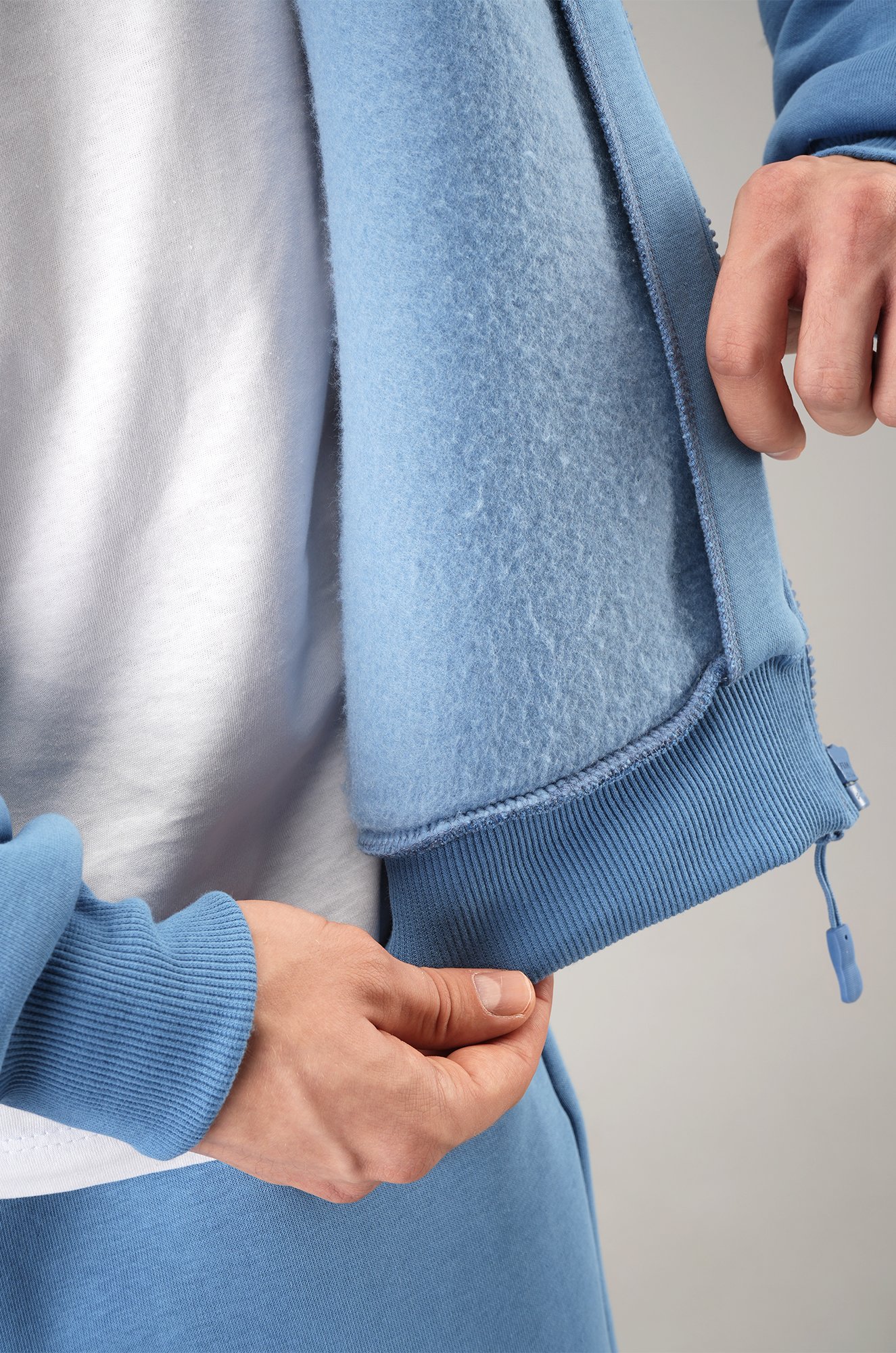 Мужской костюм из футера с начесом Happyfox