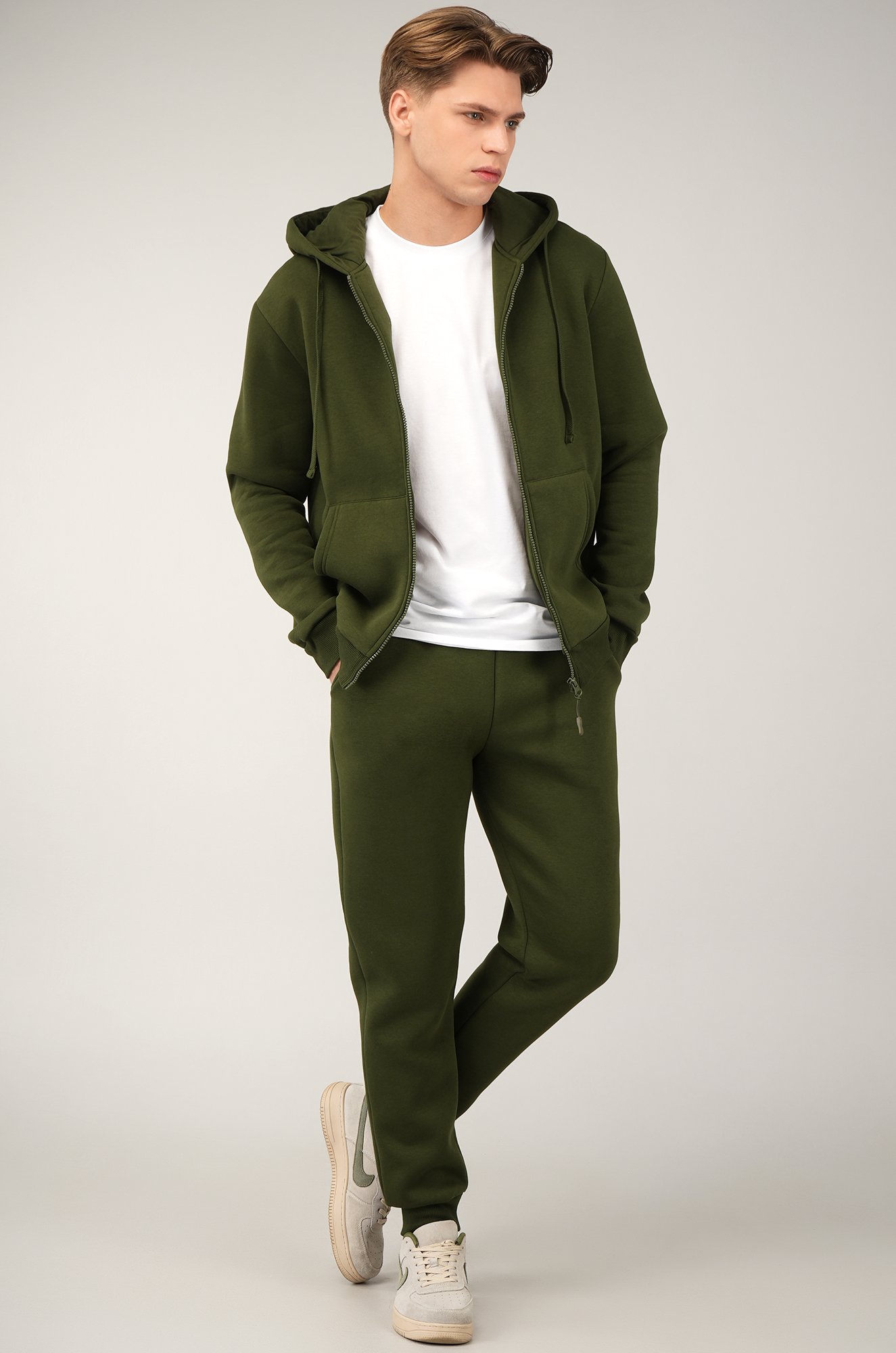 Мужской костюм из футера с начесом Happyfox