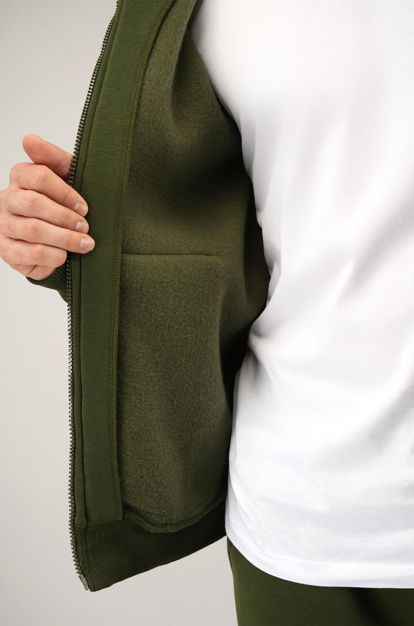 Мужской костюм из футера с начесом Happyfox