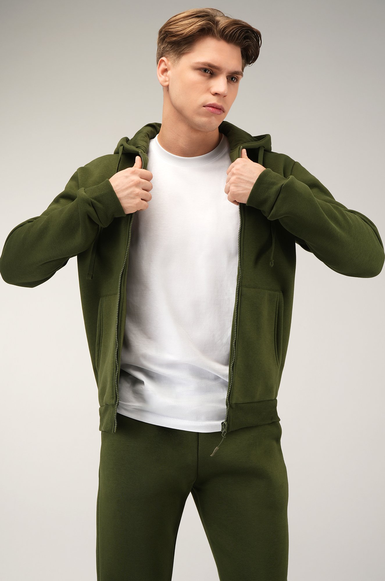 Мужской костюм из футера с начесом Happyfox