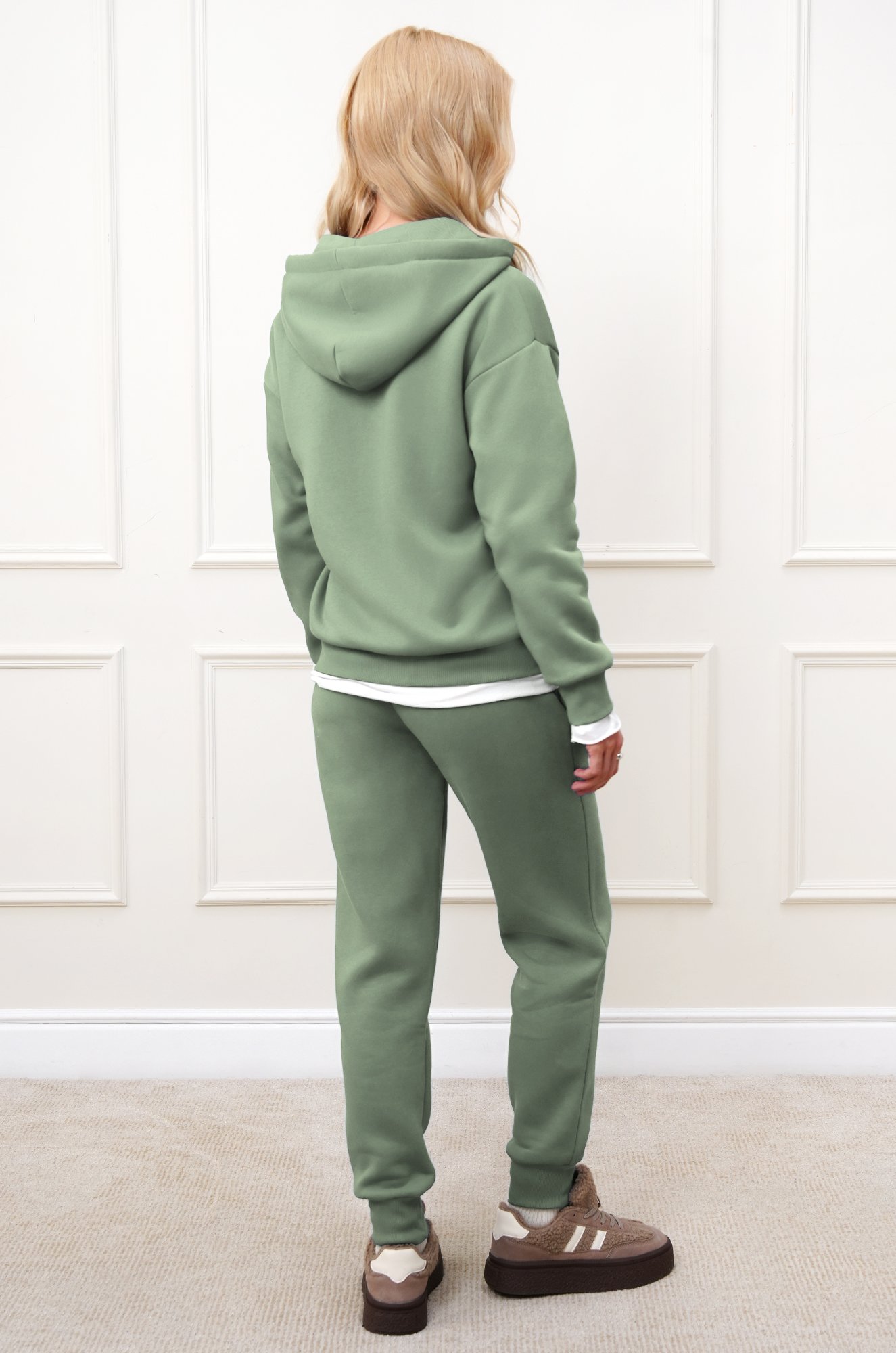 Женский костюм из футера с начесом Happyfox