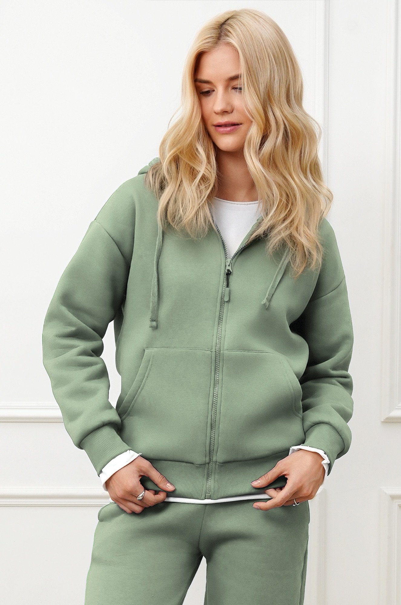 Женский костюм из футера с начесом Happyfox