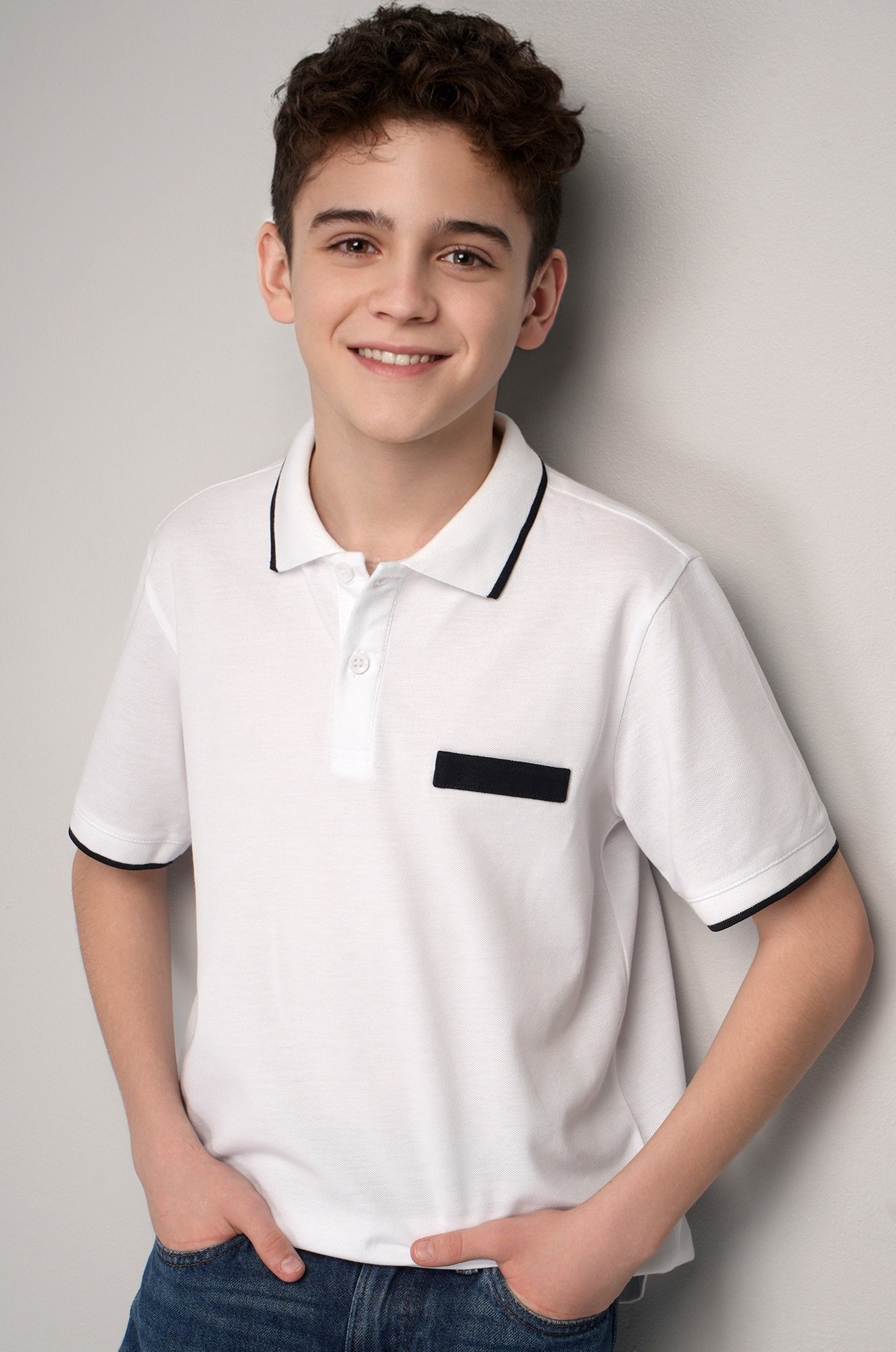 Футболка-поло для мальчика Happyfox