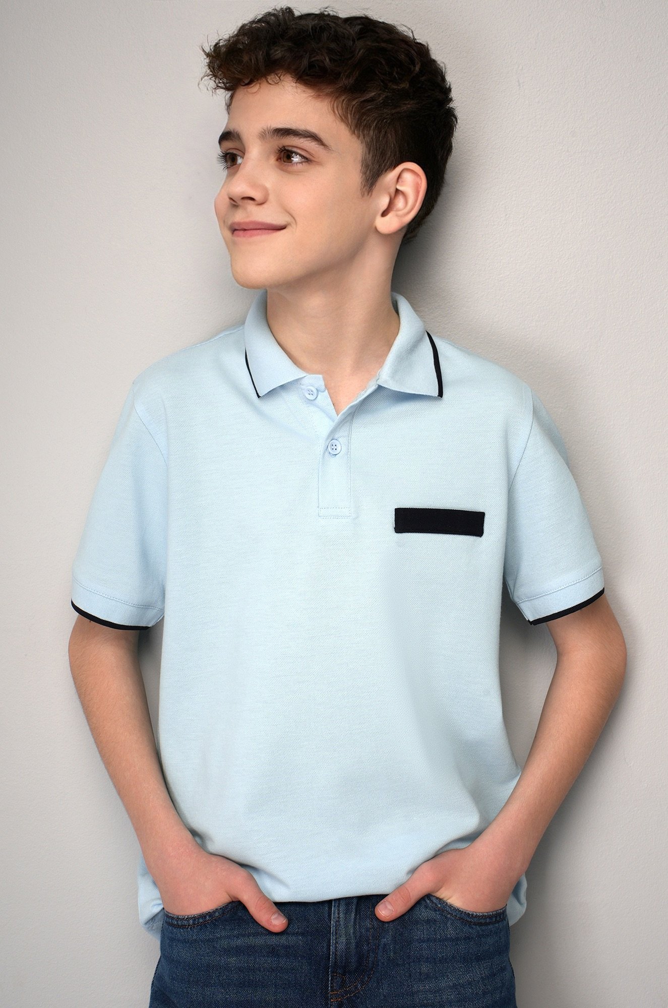 Футболка-поло для мальчика Happyfox