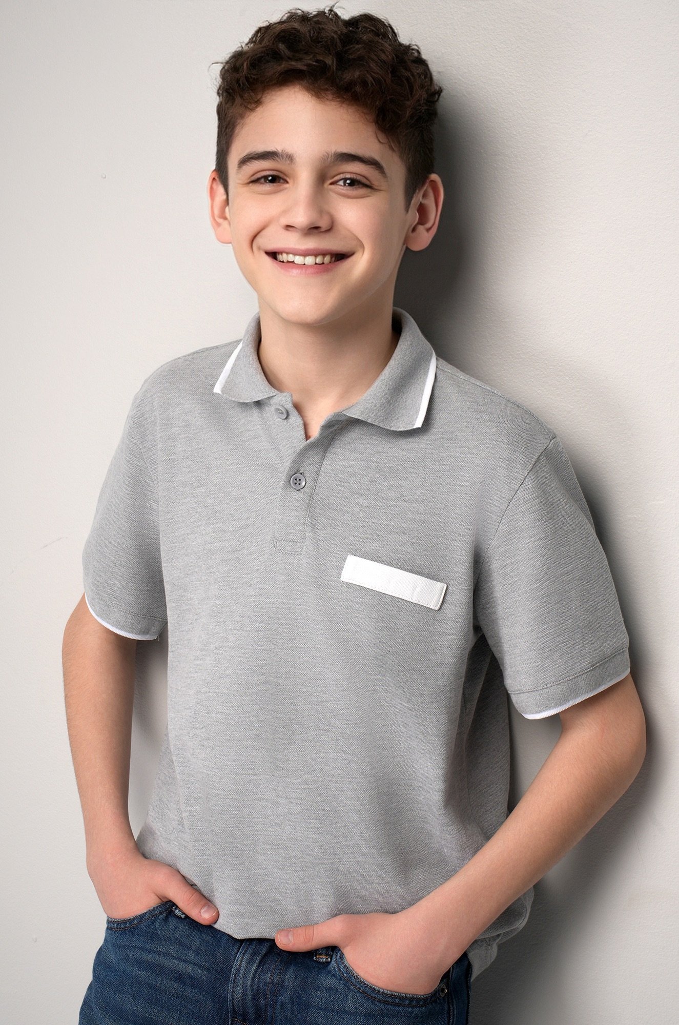 Футболка-поло для мальчика Happyfox