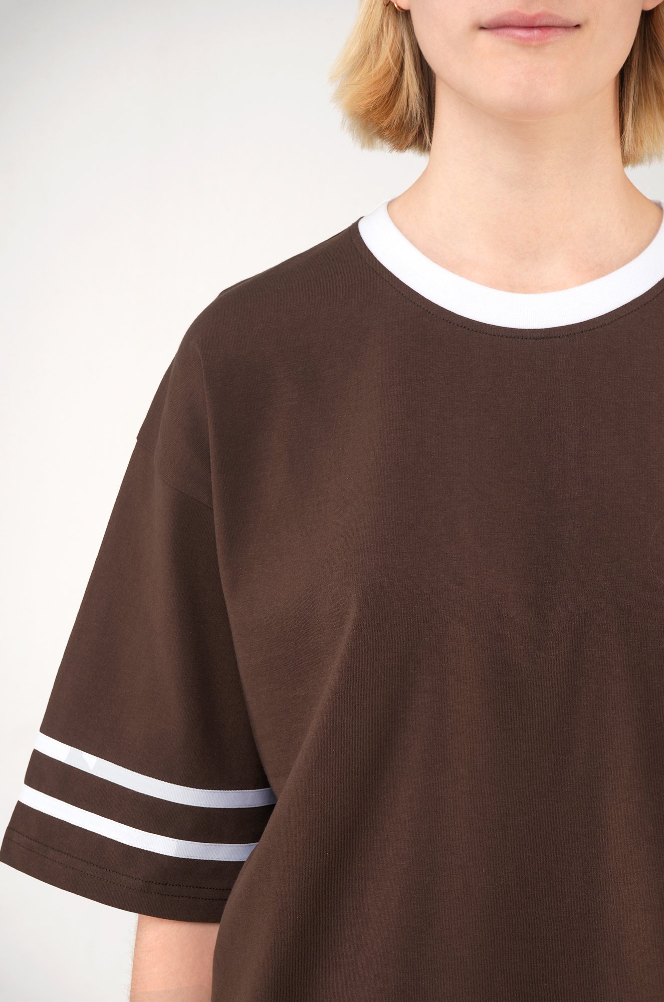 Женский костюм оверсайз из хлопка Happyfox