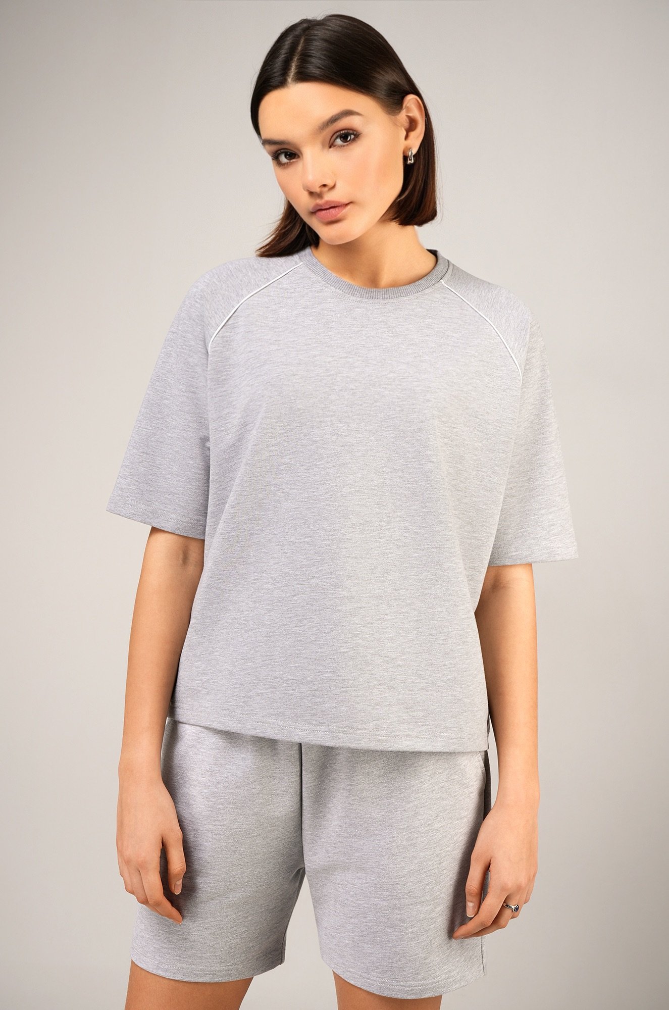 Женский костюм из футера двухнитки Happyfox