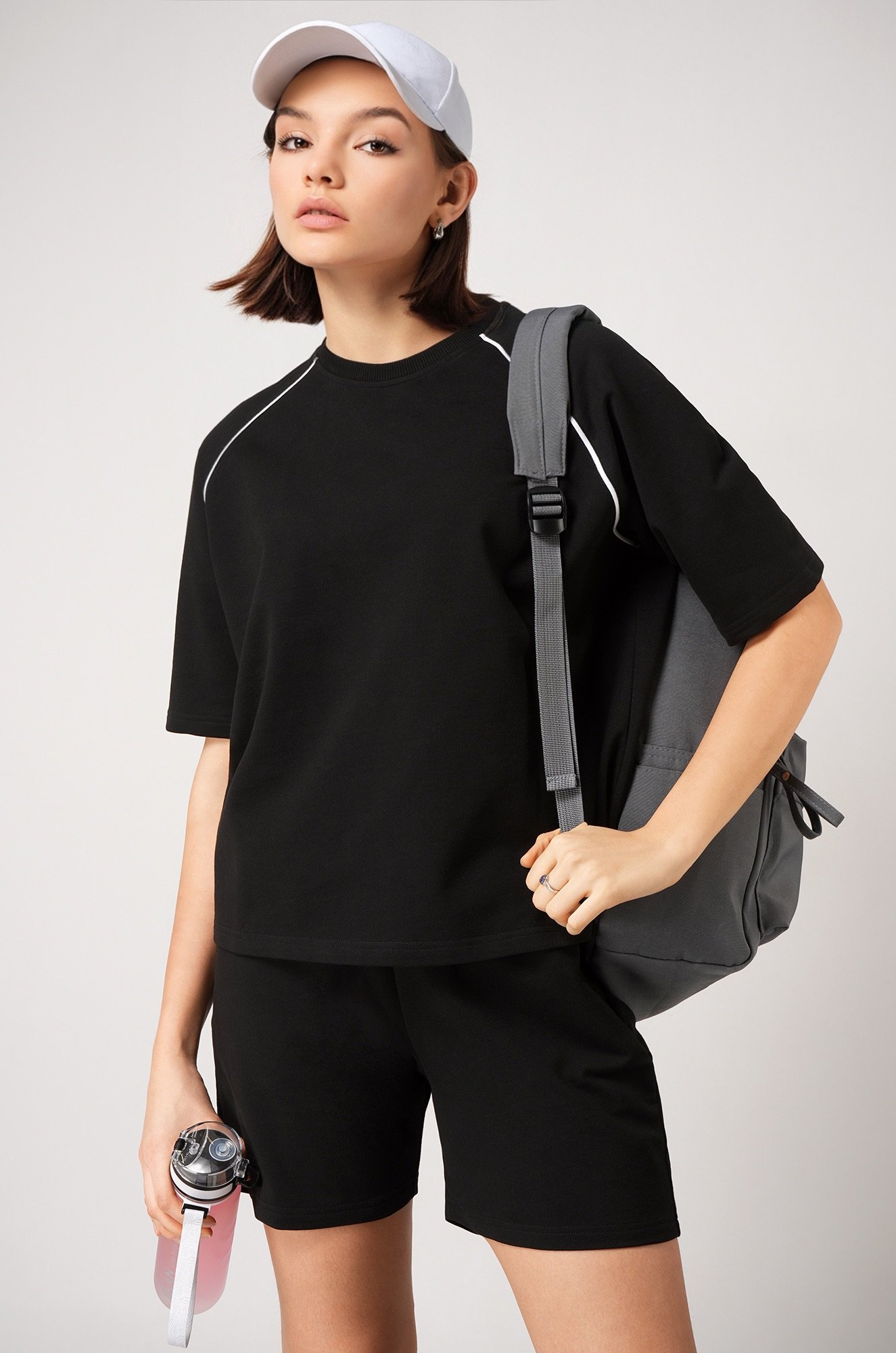 Женский костюм из футера двухнитки Happyfox