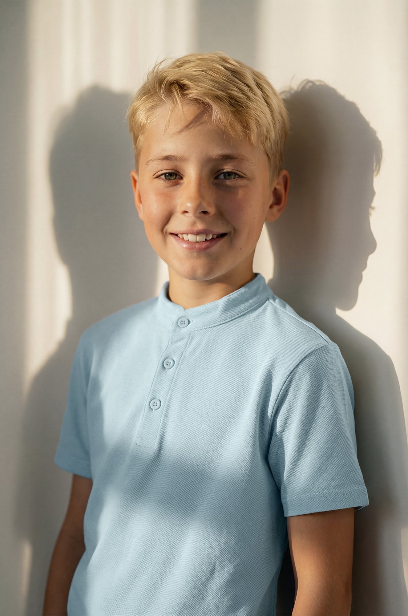 Футболка-поло с коротким рукавом для мальчика Happyfox