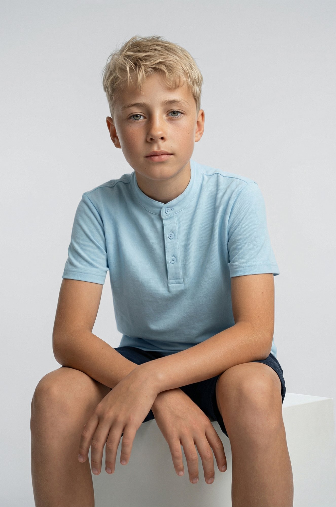 Футболка-поло с коротким рукавом для мальчика Happyfox