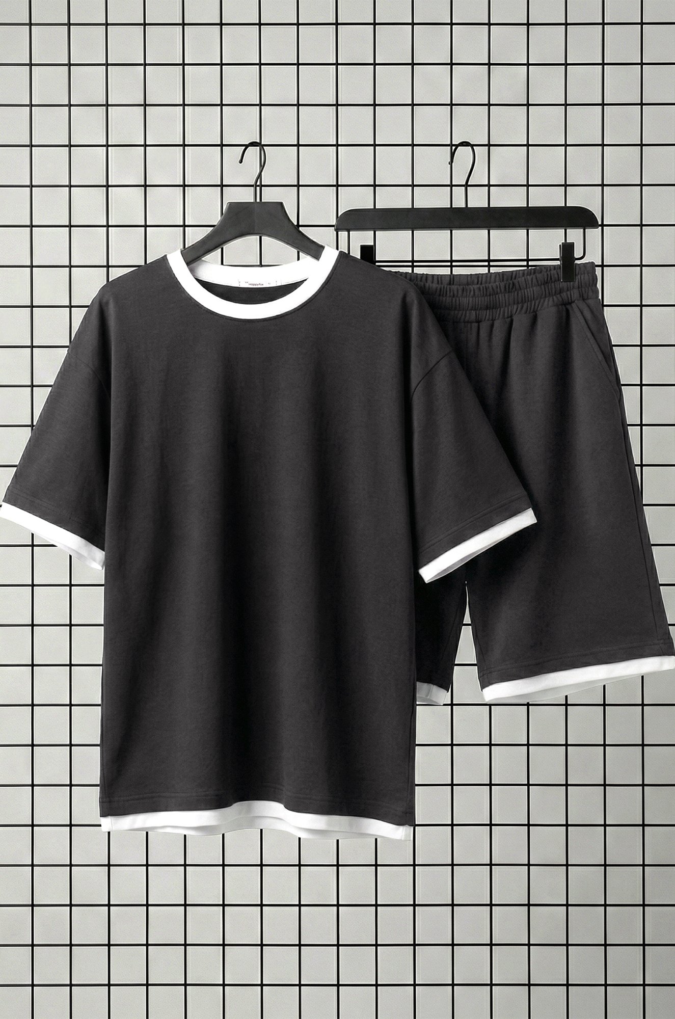 Мужской костюм из футера двухнитки Happyfox