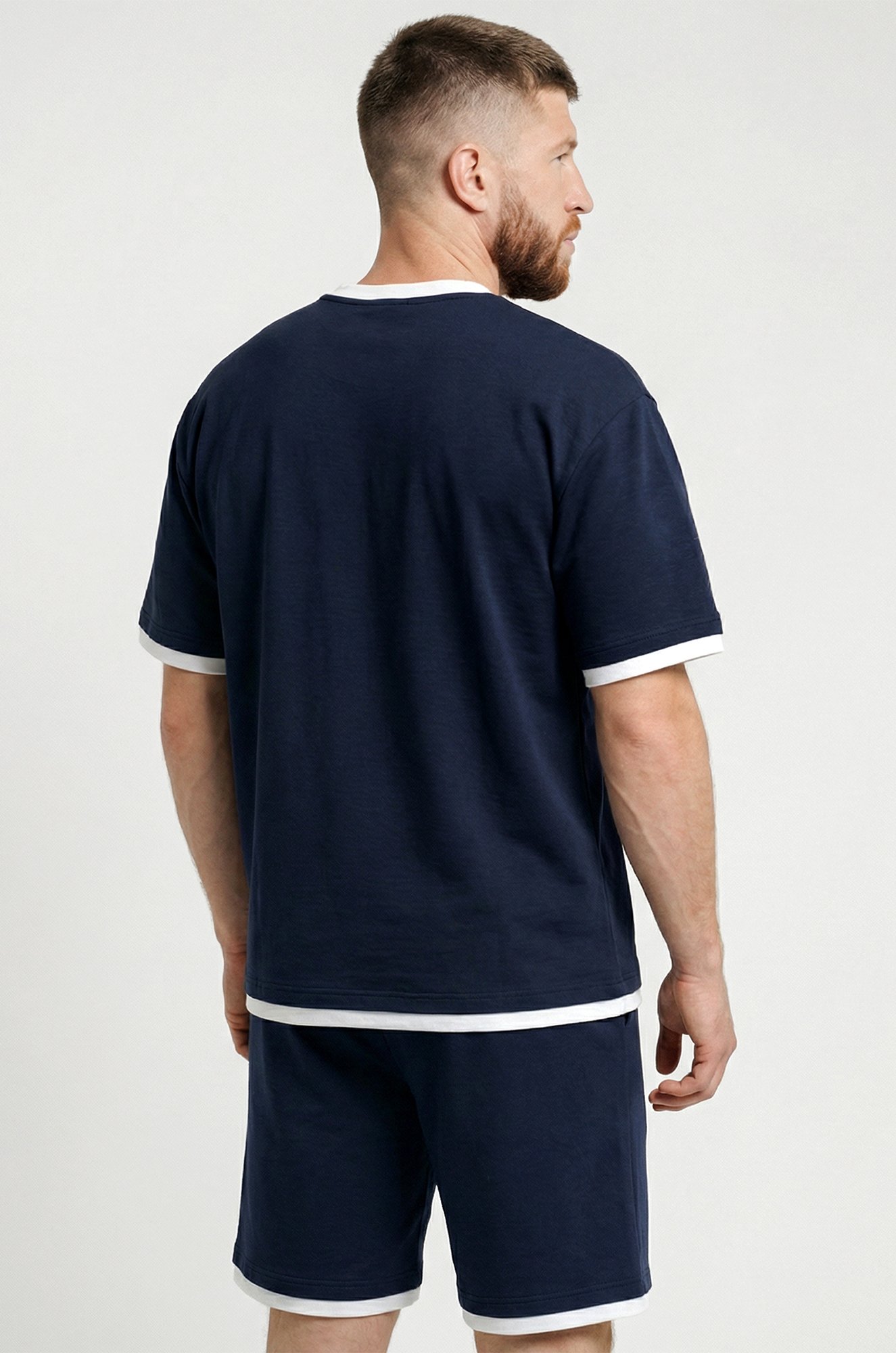 Мужской костюм из футера двухнитки Happyfox