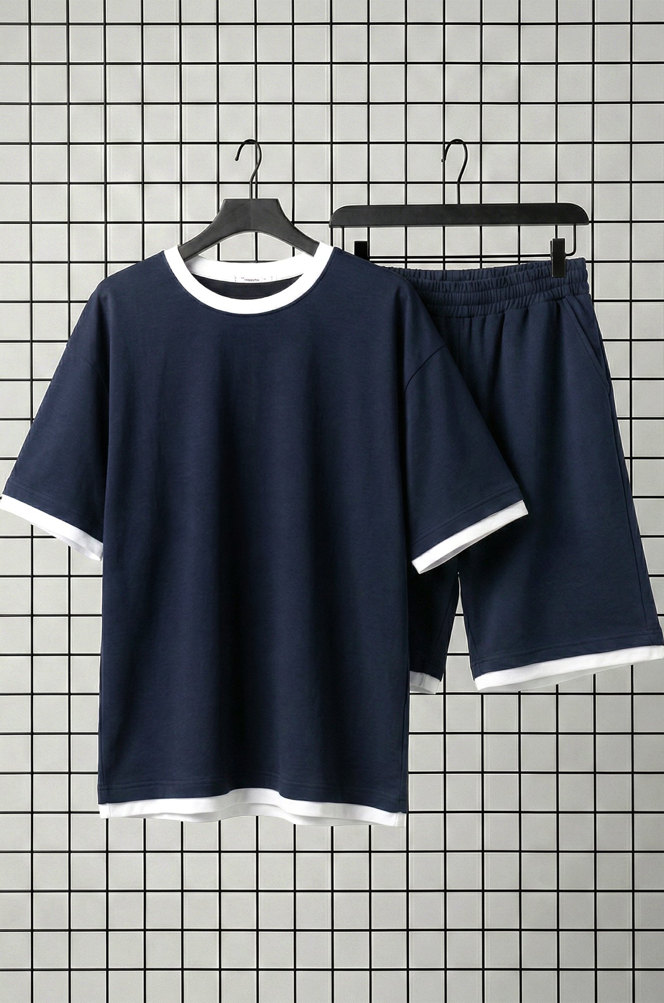 Мужской костюм из футера двухнитки Happyfox