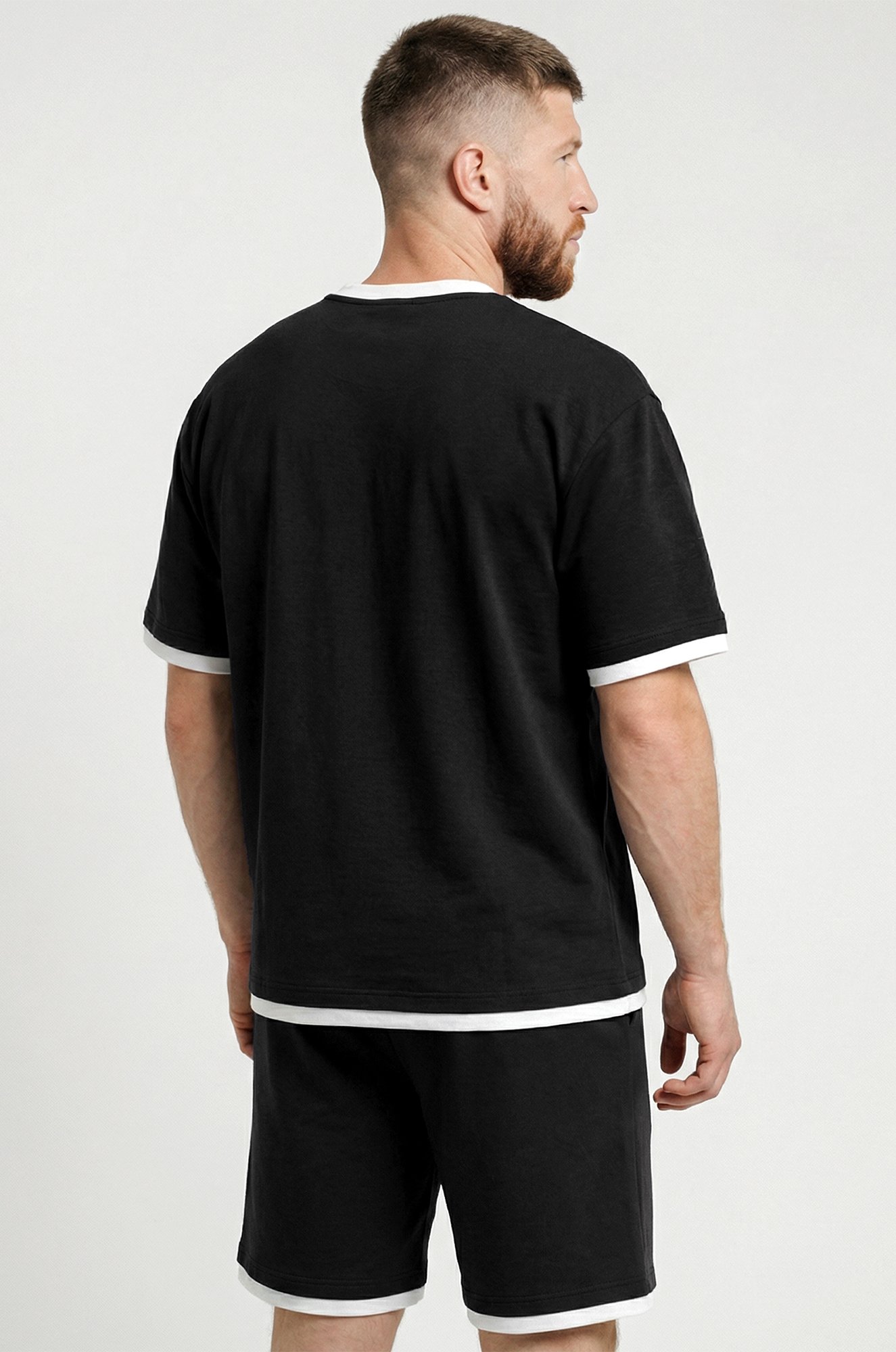 Мужской костюм из футера двухнитки Happyfox