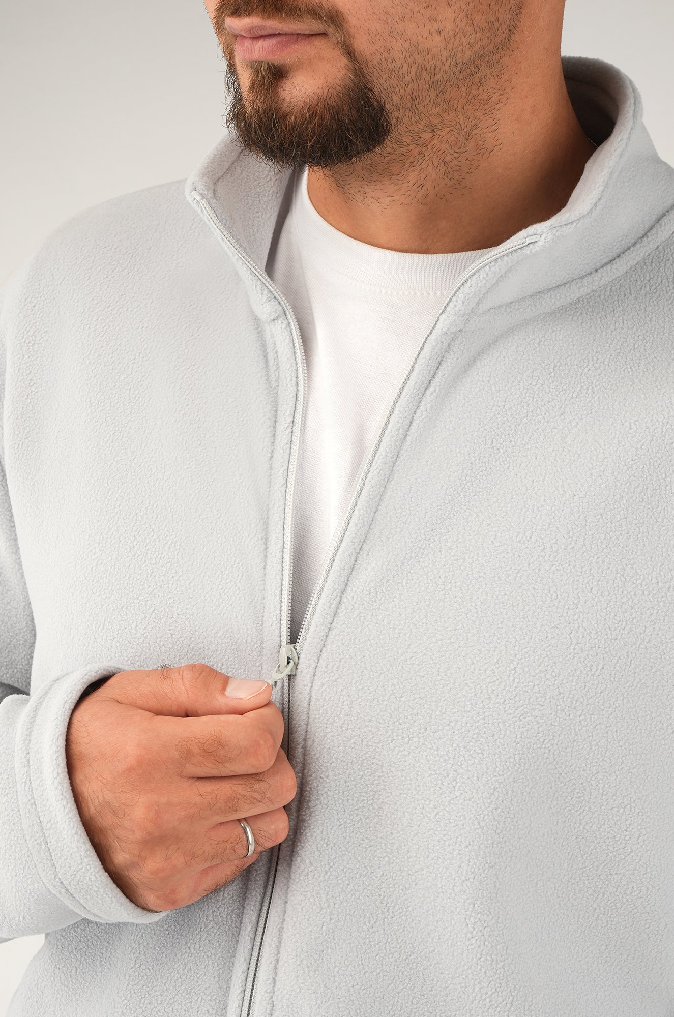 Мужская флисовая толстовка Happyfox