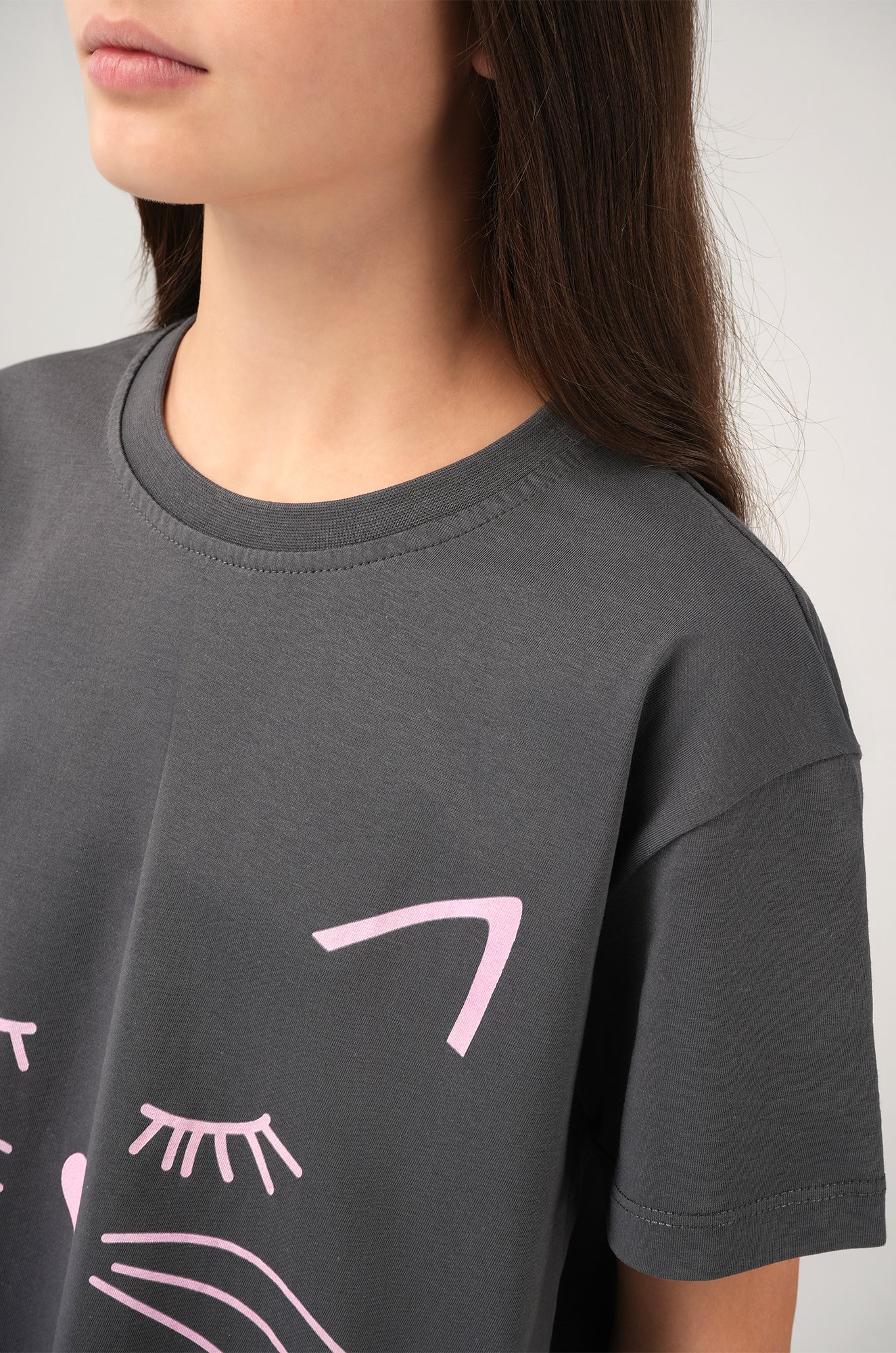 Хлопковая пижама для девочки Happyfox