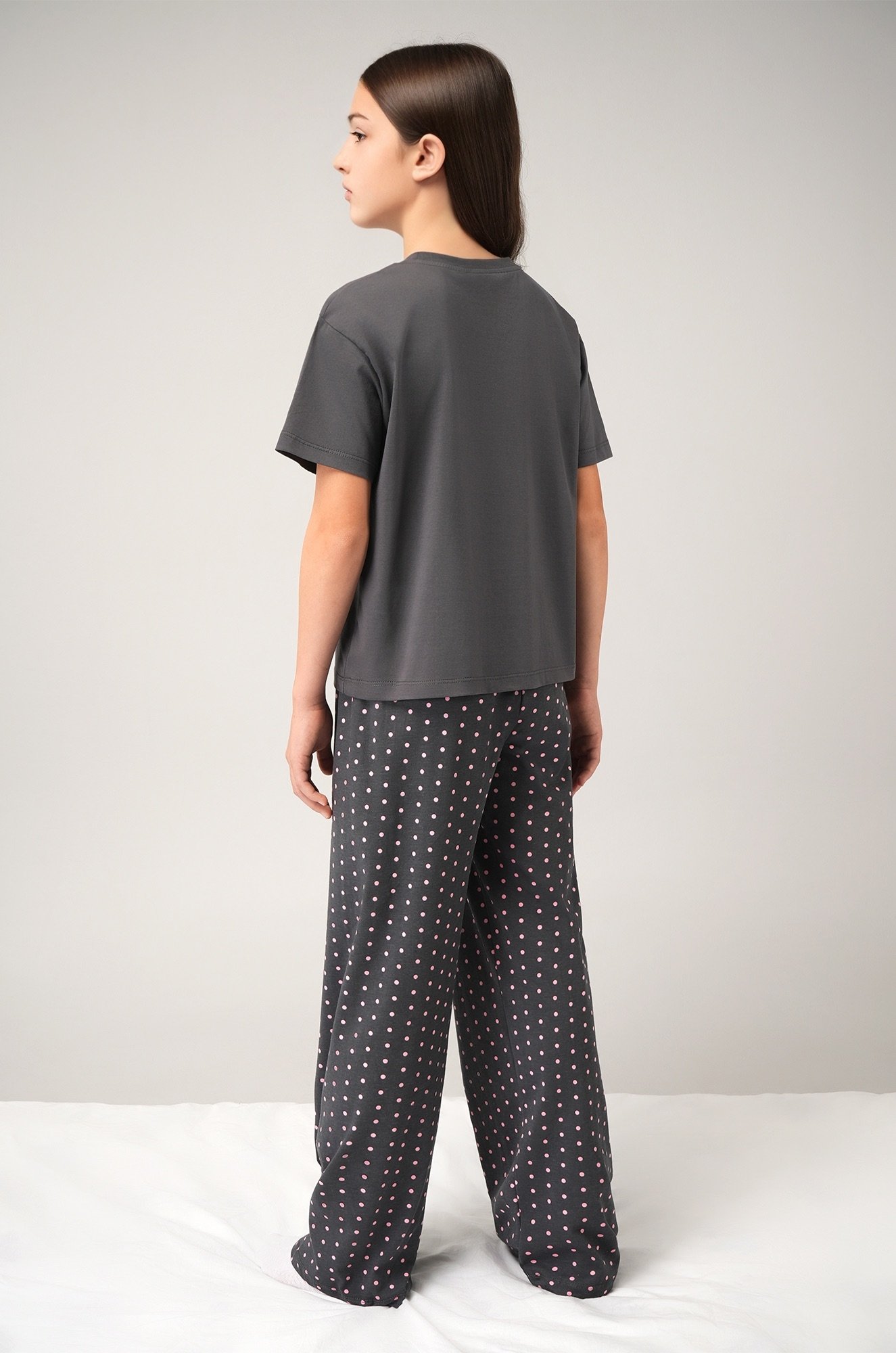 Хлопковая пижама для девочки Happyfox