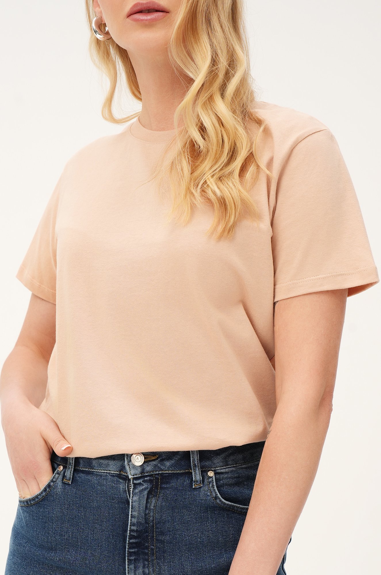 Женская базовая футболка из хлопка 3 шт. Happyfox