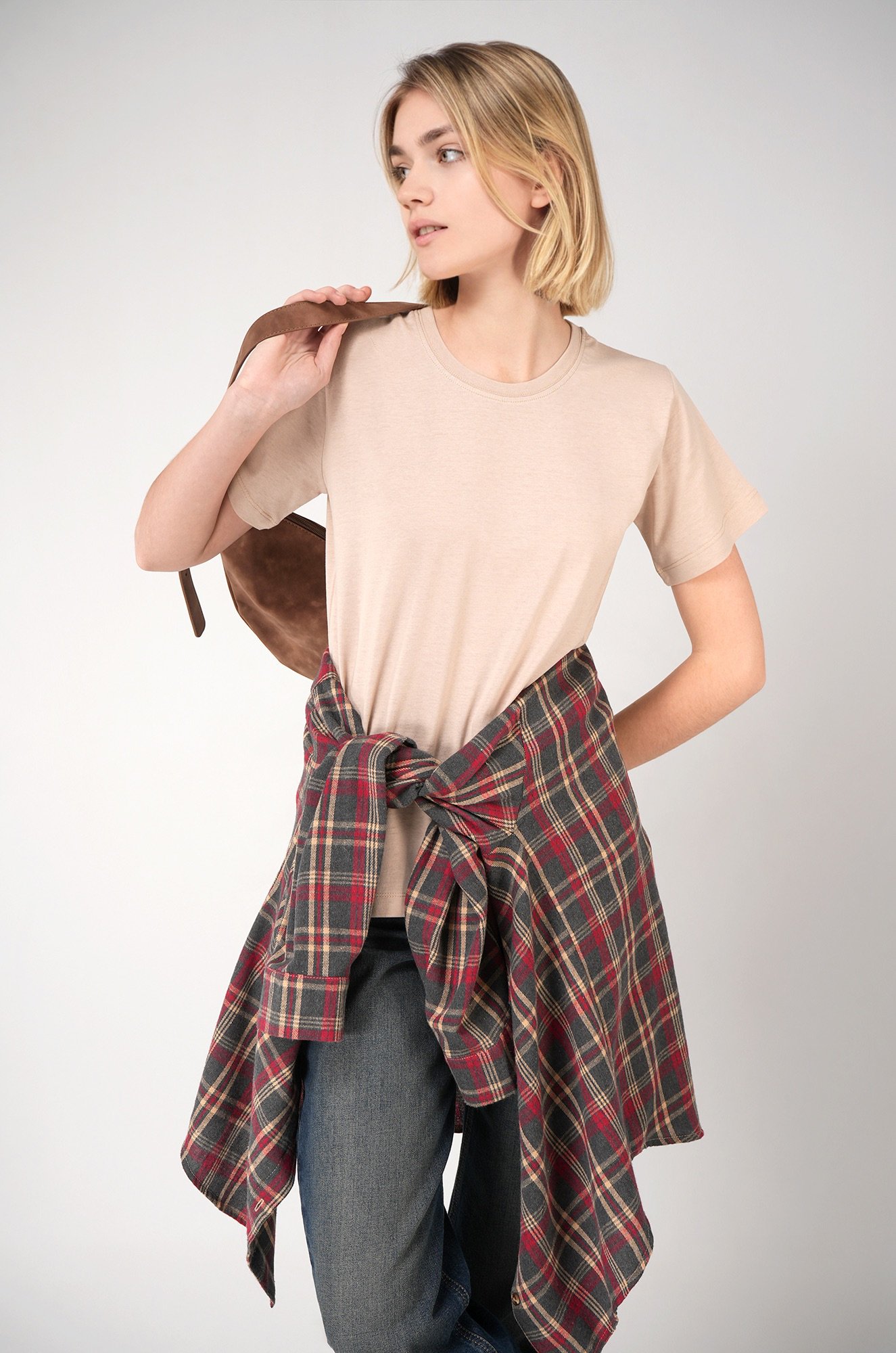 Женская базовая футболка из хлопка 3 шт. Happyfox