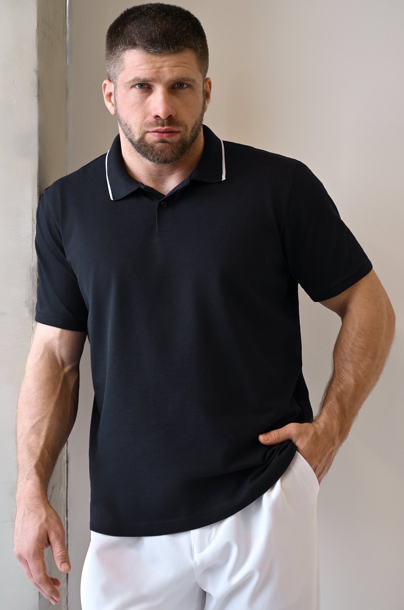 Мужская футболка поло Happyfox