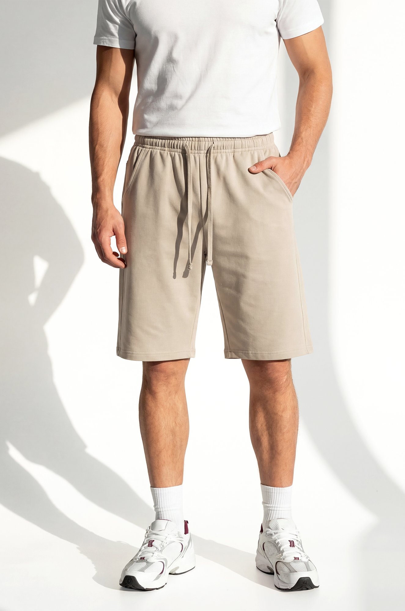 Мужские шорты из футера двухнитки Happyfox