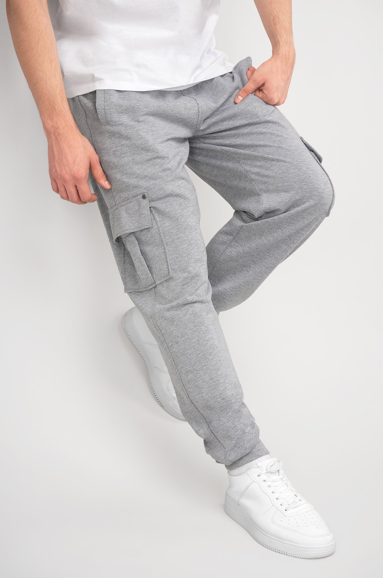 Мужские брюки из футера двухнитки Happyfox