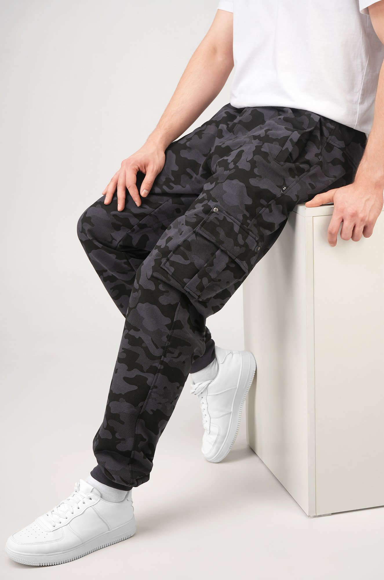 Мужские брюки из футера двухнитки Happyfox