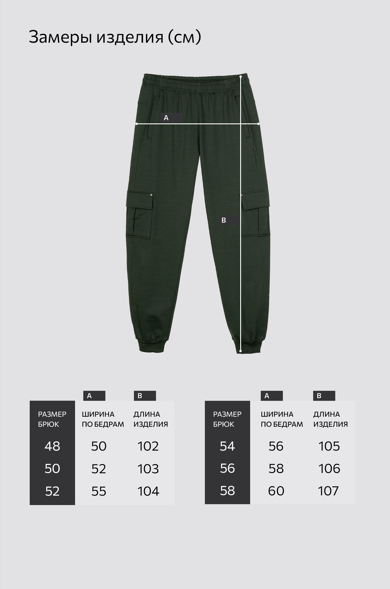 Мужские брюки из футера двухнитки Happyfox