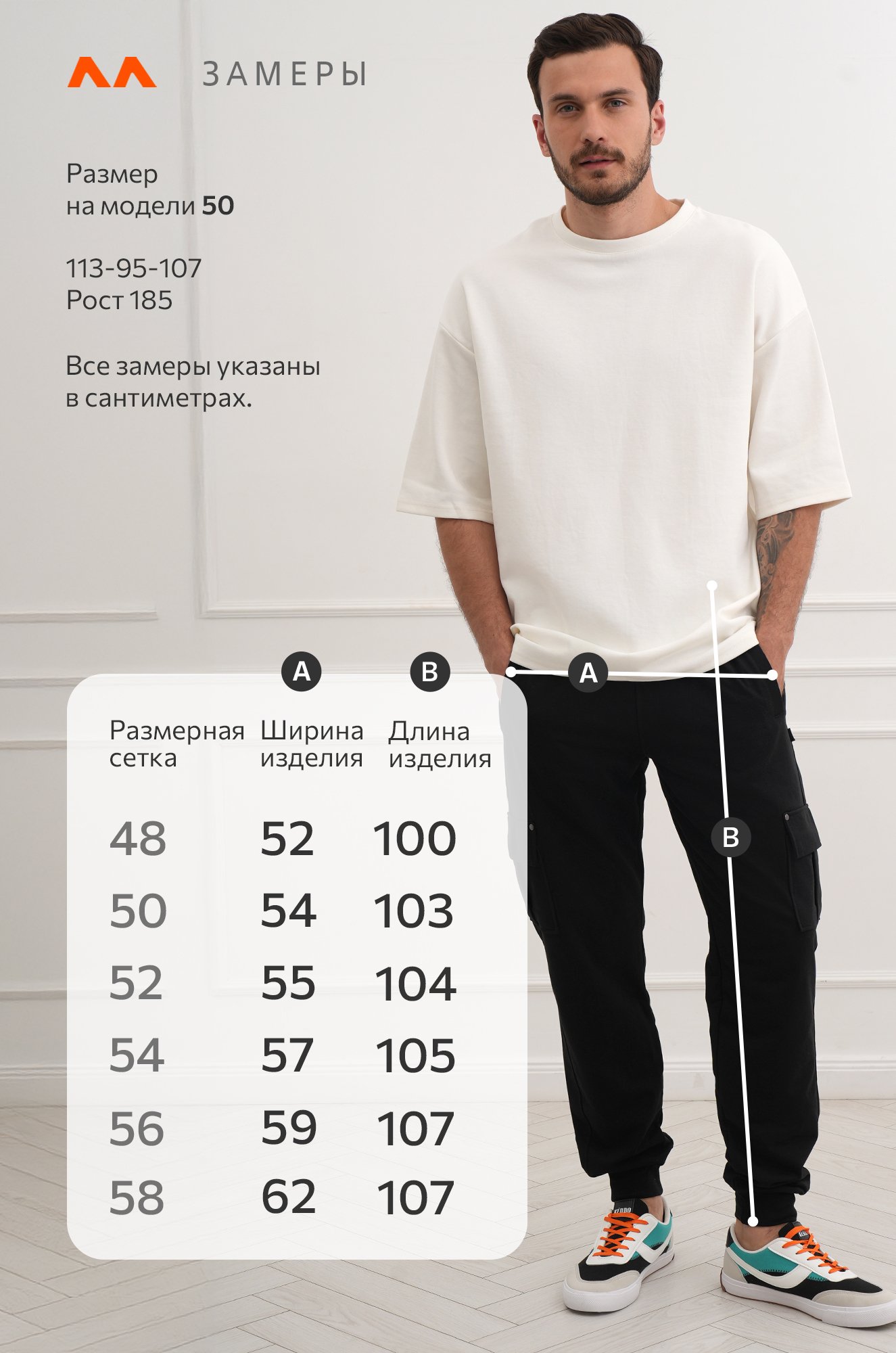 Мужские брюки из футера двухнитки Happyfox