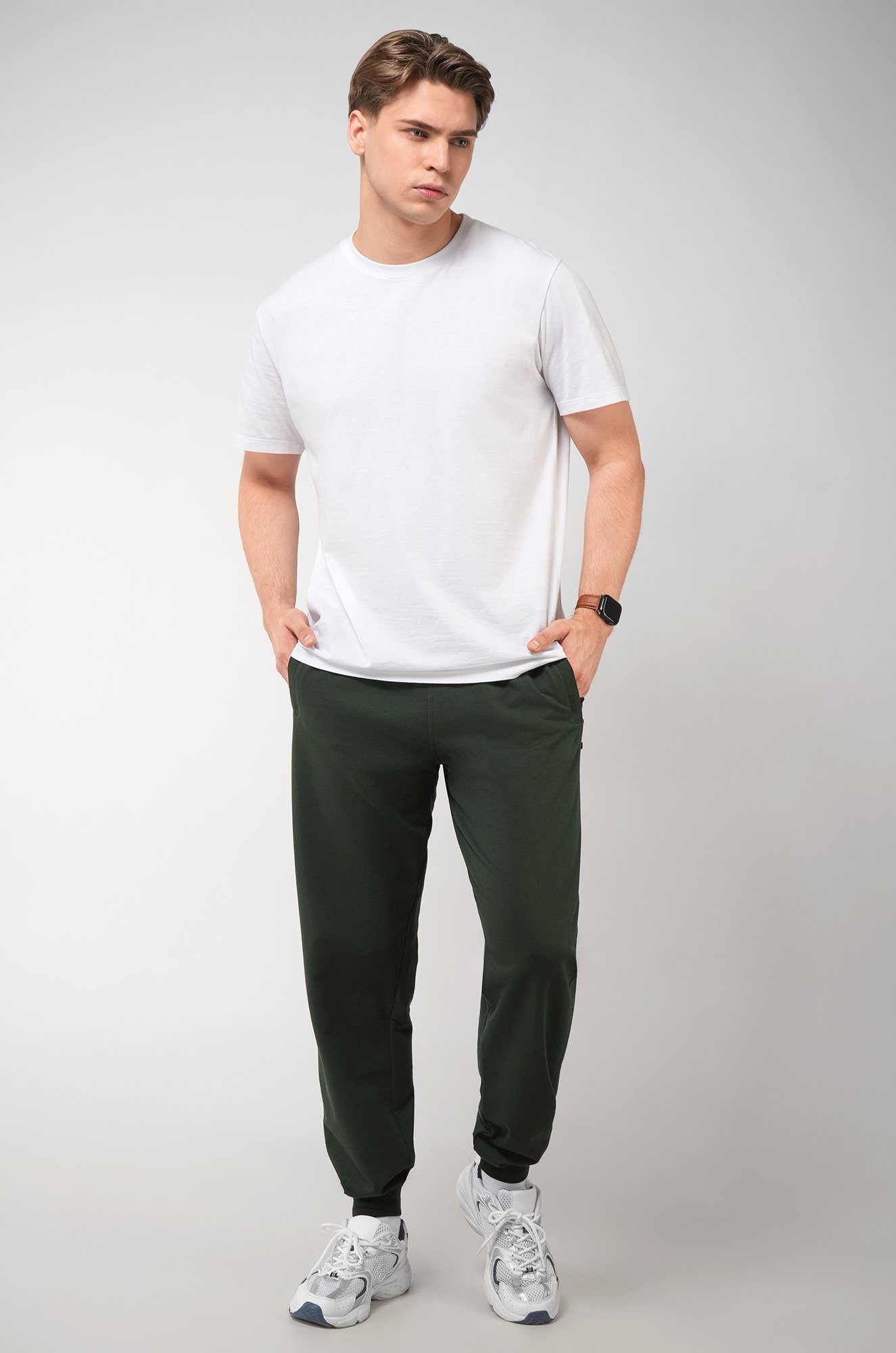 Мужские брюки из футера двухнитки Happyfox