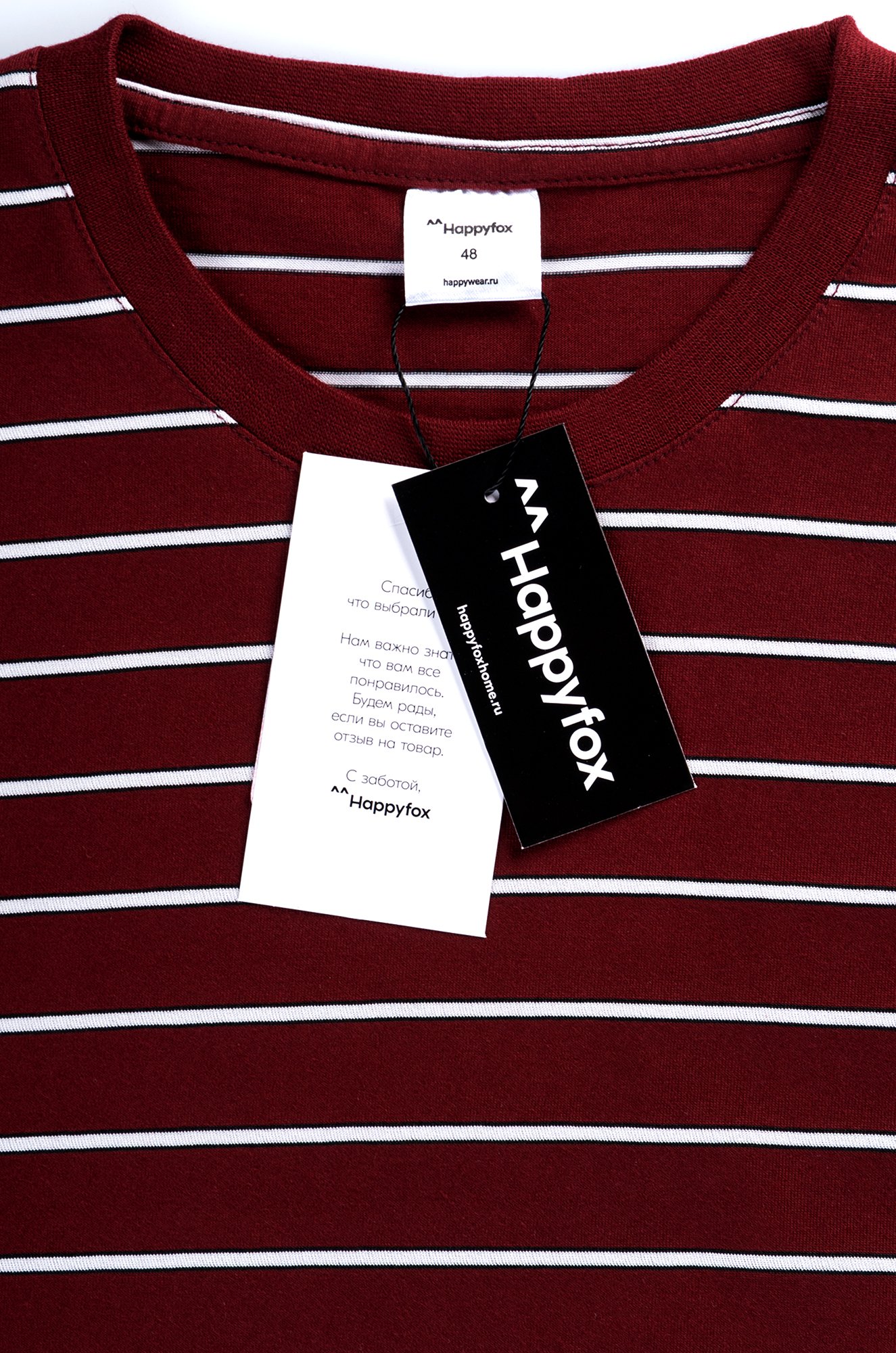 Мужская хлопковая футболка Happyfox